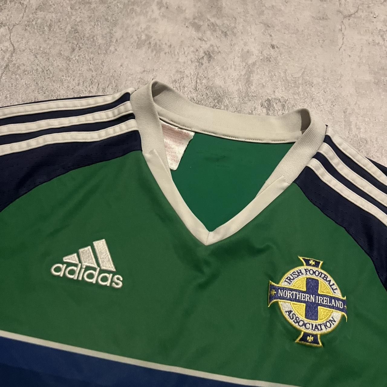 Adidas 2015-16 Nothern Ireland Adidas Home Football Shirt Size US XS / EU 42 / 0 - 3 Thumbnail