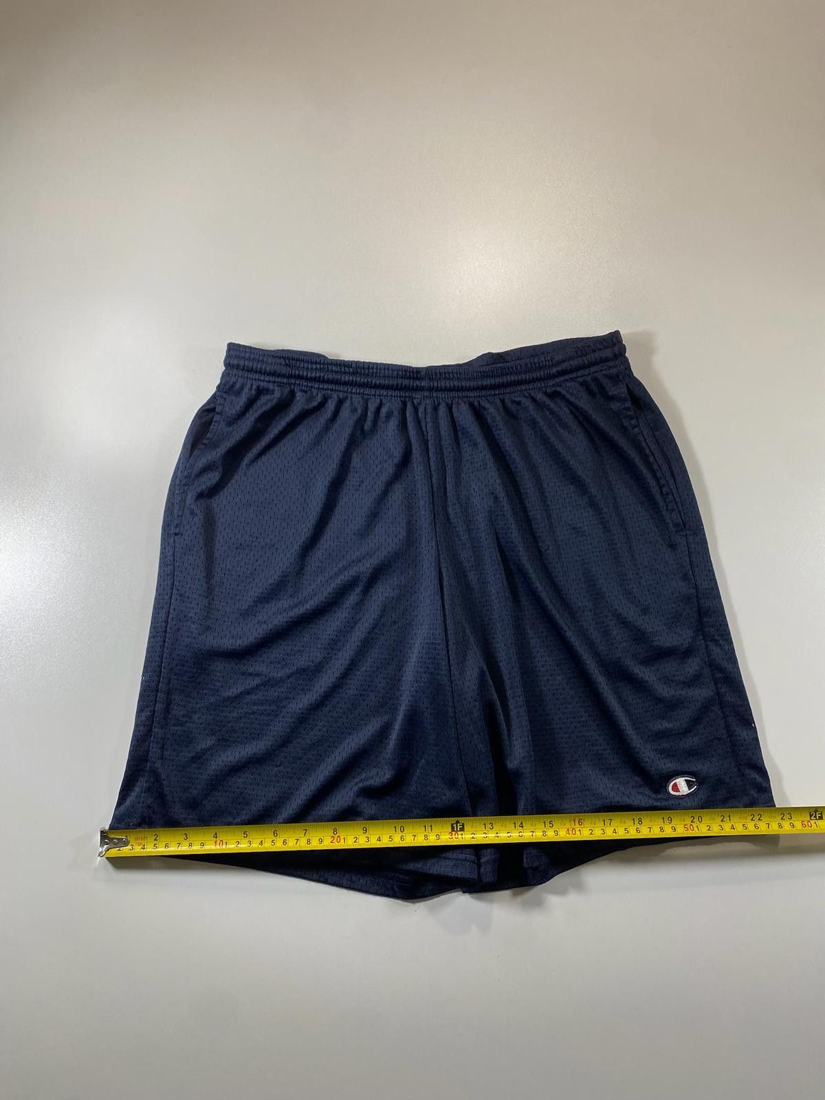 Champion Champion Authentic Navy Blue Athletic Shorts Medium Size US 32 / EU 48 - 6 Thumbnail