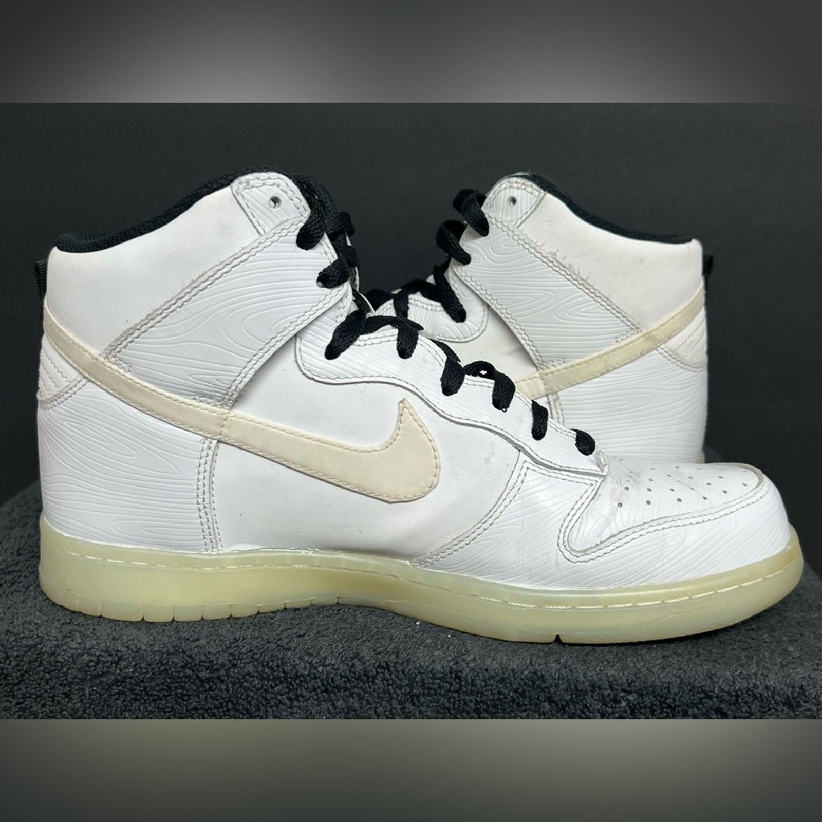 Nike Nike Dunk High White Translucent 2013 SIZE 10 CLEAN Size US 10 / EU 43 - 3 Thumbnail
