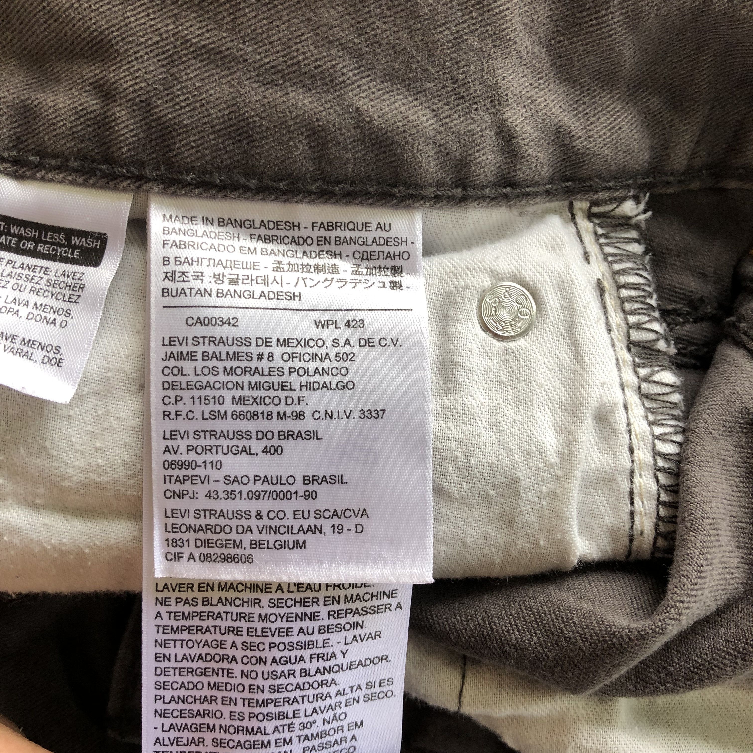 Levi's Vintage Levis Super Black Jeans Levi's White Tag Denim Pants Size US 34 / EU 50 - 9 Thumbnail