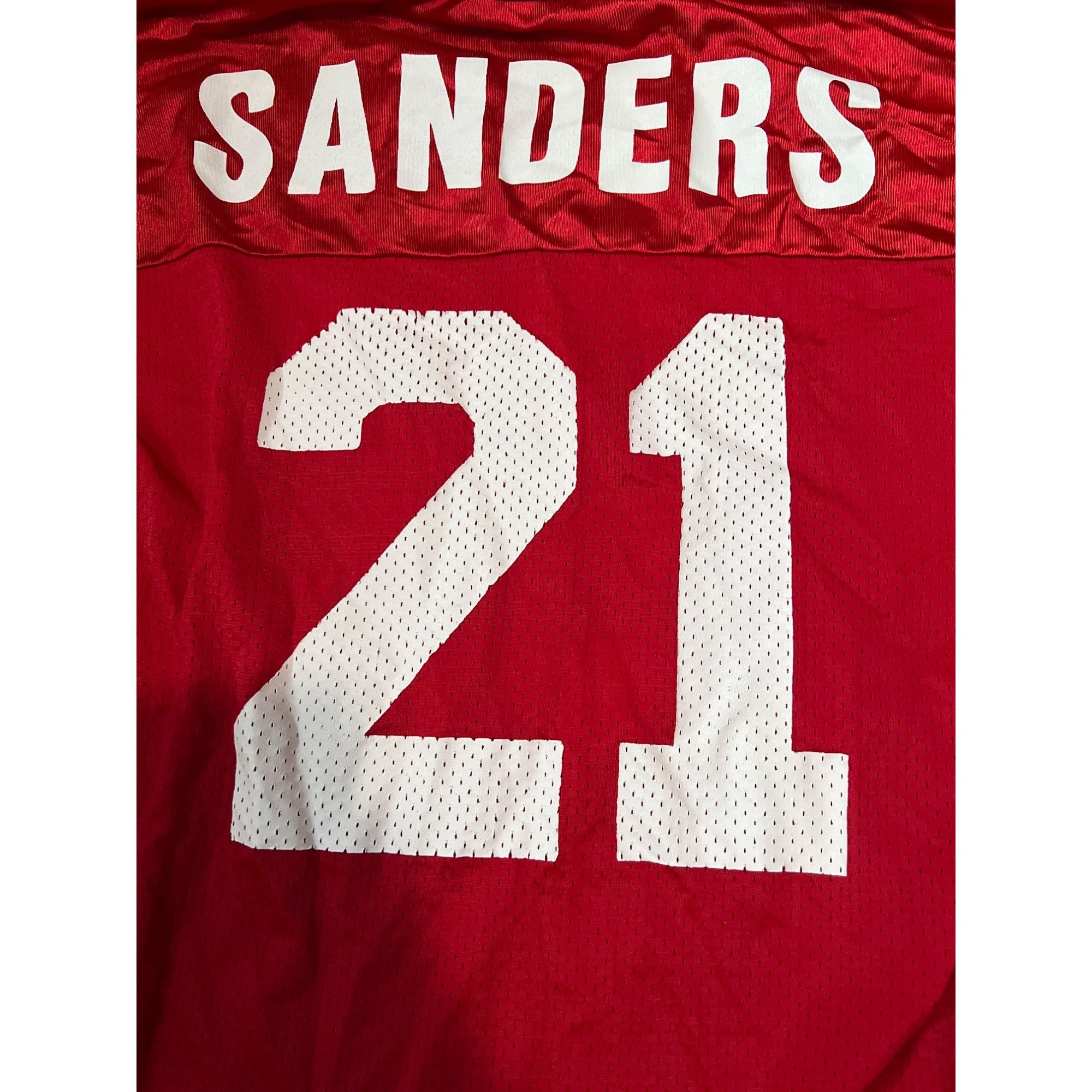 Champion Champion Red Football Jersey DION Sanders #21 Size 40 Medium Size US M / EU 48-50 / 2 - 2 Thumbnail