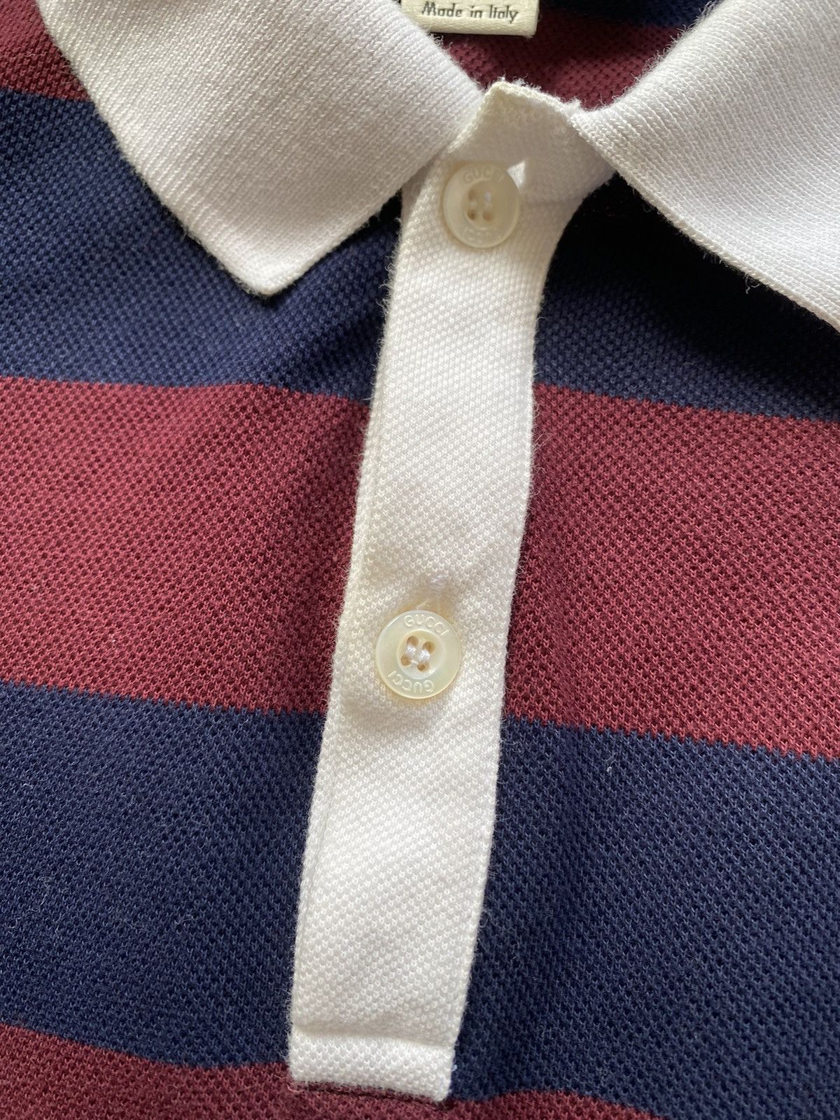 Gucci Gucci Polo Striped Long Sleeve Size XXL / US 16-18 / IT 52-54 - 3 Thumbnail