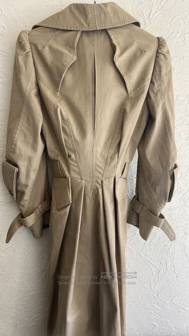 Junya Watanabe Junya Watanabe Deconstructed Khaki Trench Coat Size XS / US 0-2 / IT 36-38 - 6 Thumbnail