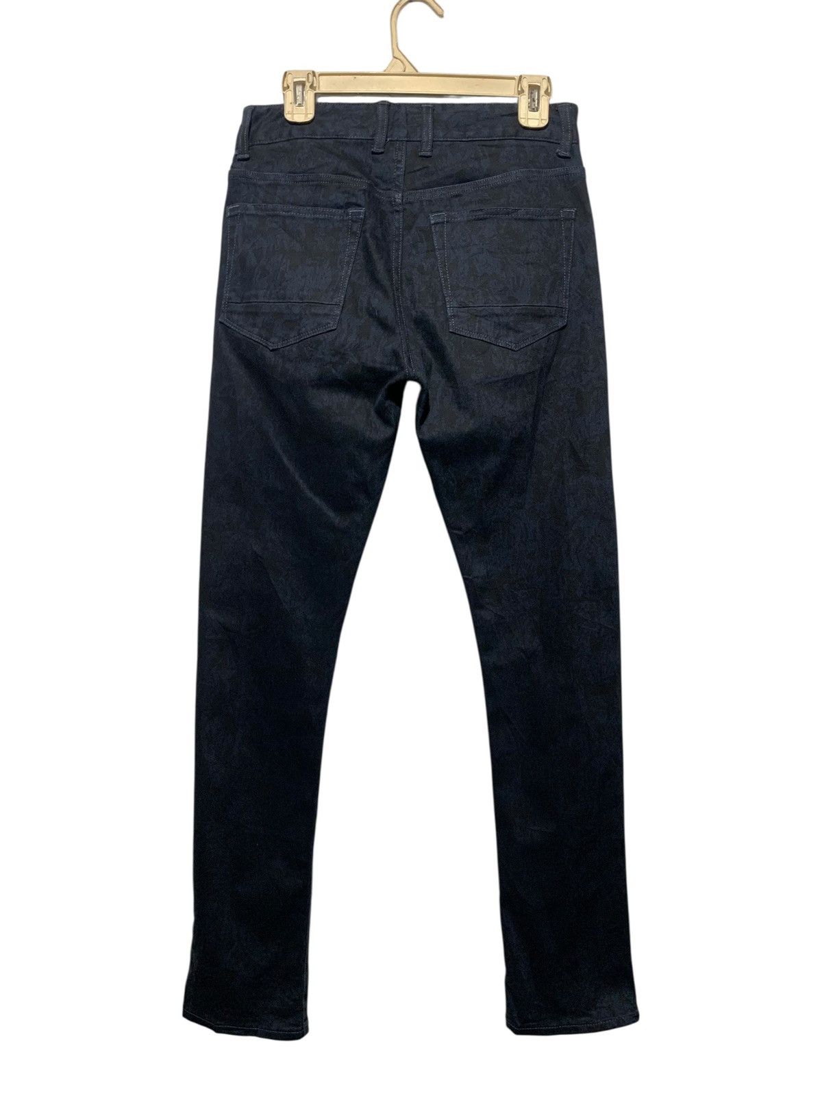 Katharine Hamnett London 1990s Hamnett abstract print skinny denim Size US 29 - 9 Thumbnail