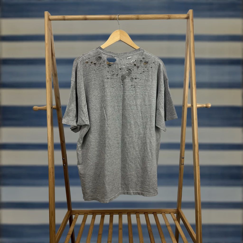 Vintage VTG UNCC Charlotte Dad Distressed Thrashed Worn Cotton College T-Shirt XL Mens Gray Size US XL / EU 56 / 4 - 1 Thumbnail