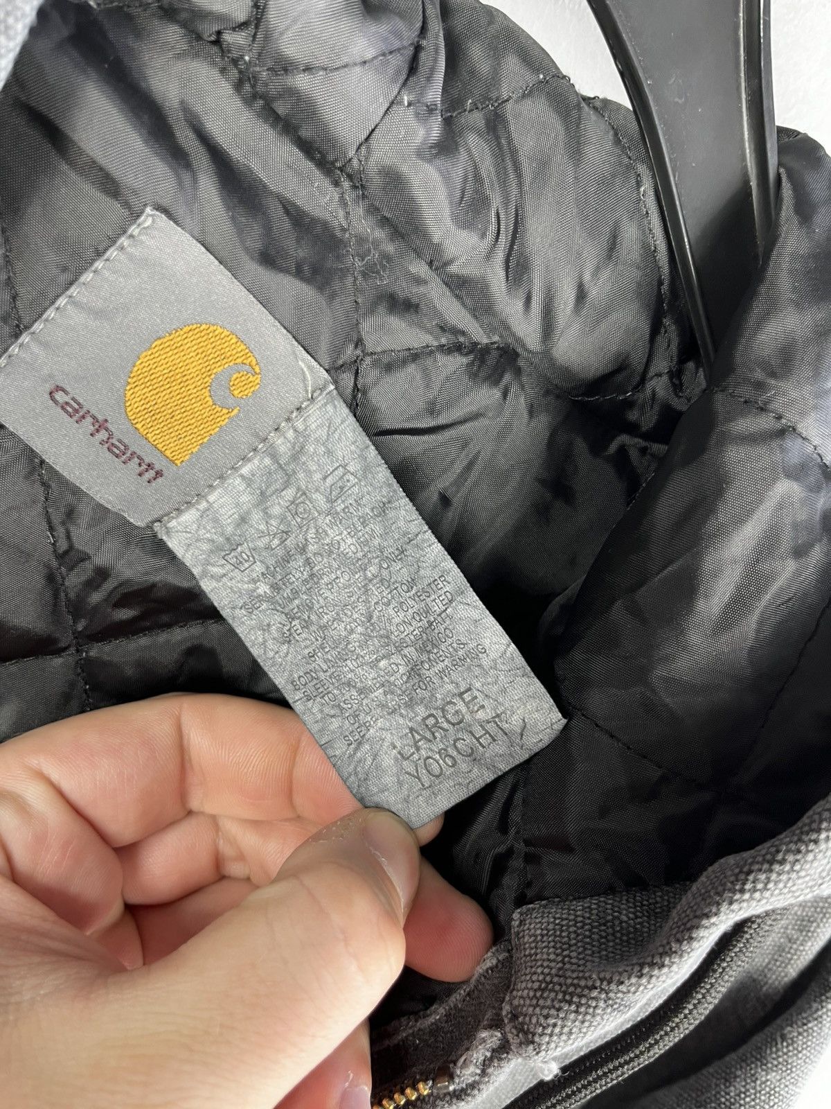 Carhartt Vintage Carhartt Hooded Jacket Size L 90s Size US L / EU 52-54 / 3 - 12 Thumbnail