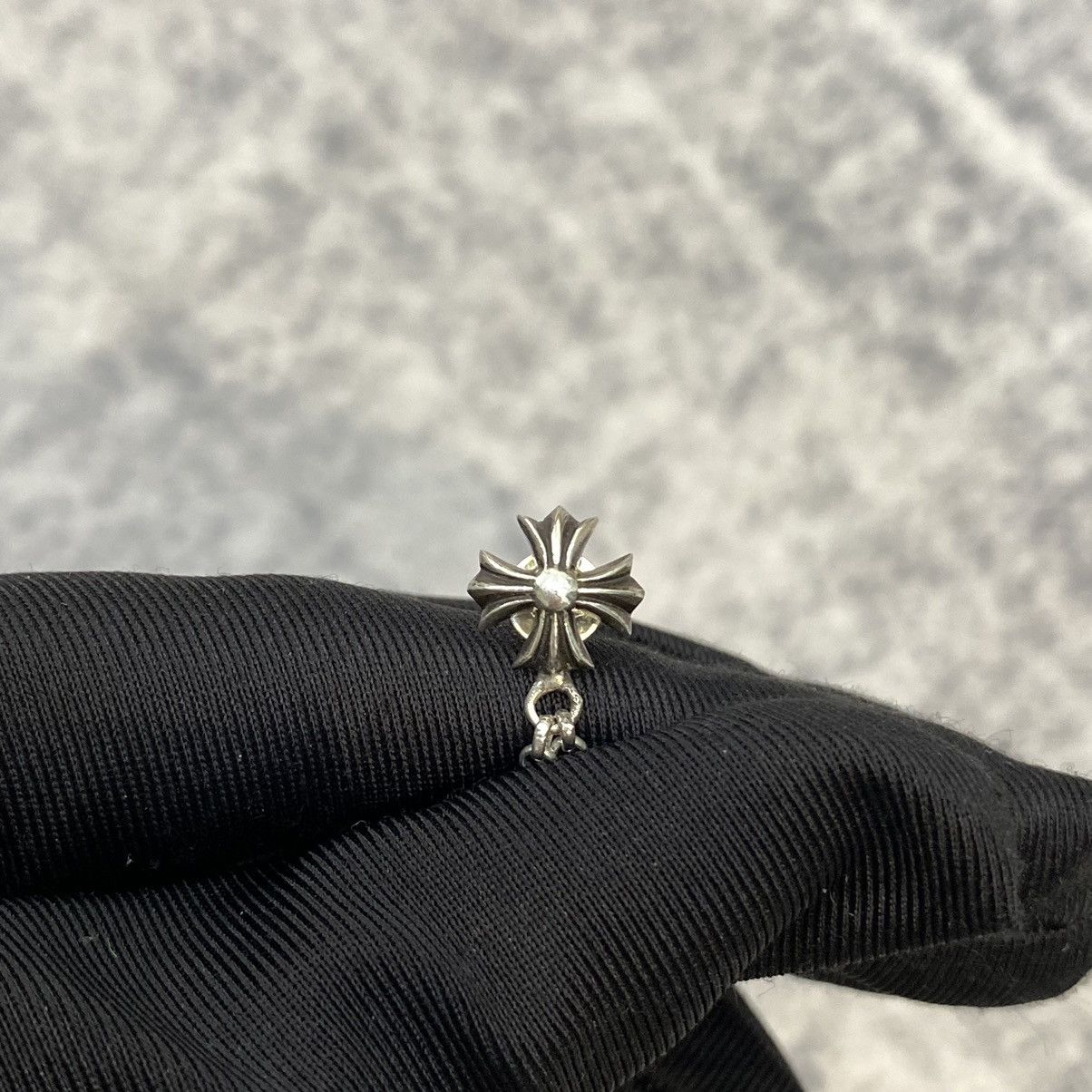 Chrome Hearts Chrome Hearts CH PLUS POST DICE Left Side earring silver Size ONE SIZE - 3 Thumbnail