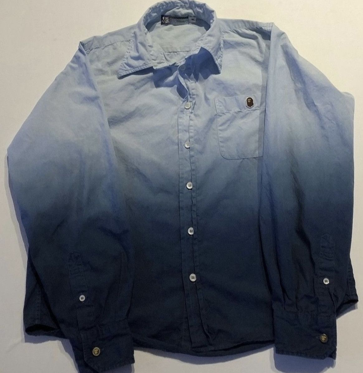 Bape Bape long sleeve button up shirt Size US S / EU 44-46 / 1 - 1 Thumbnail