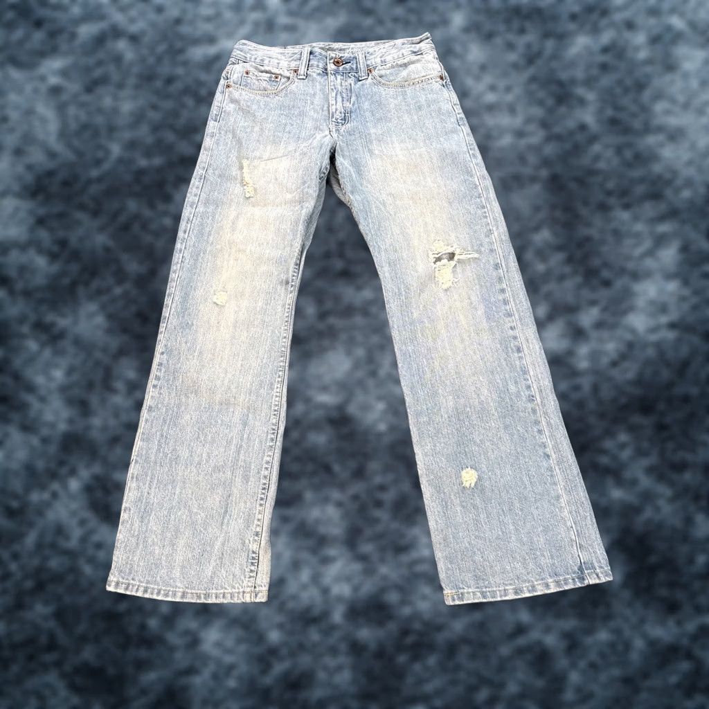 Vintage Urban Pipeline Jeans Mens 32x30 Blue Loose Straight Denim Workwear Light Wash Jeans Mens Regular 5-Pocket USA Classic Straight Logo Zipper Button Size US 32 / EU 48 - 1 Thumbnail