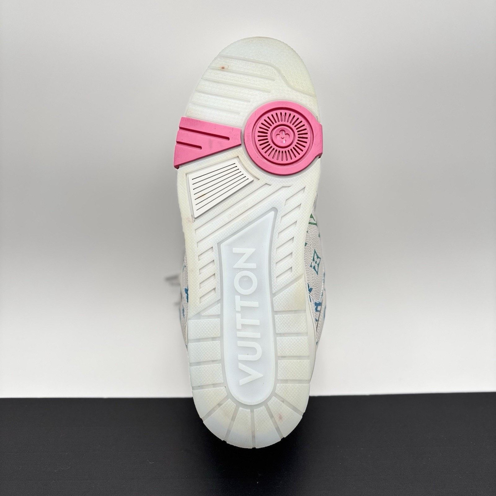 Louis Vuitton Louis Vuitton Skate ' Grey Monogram Multicolor' | GREAT! Size US 12.5 / EU 45-46 - 8 Thumbnail