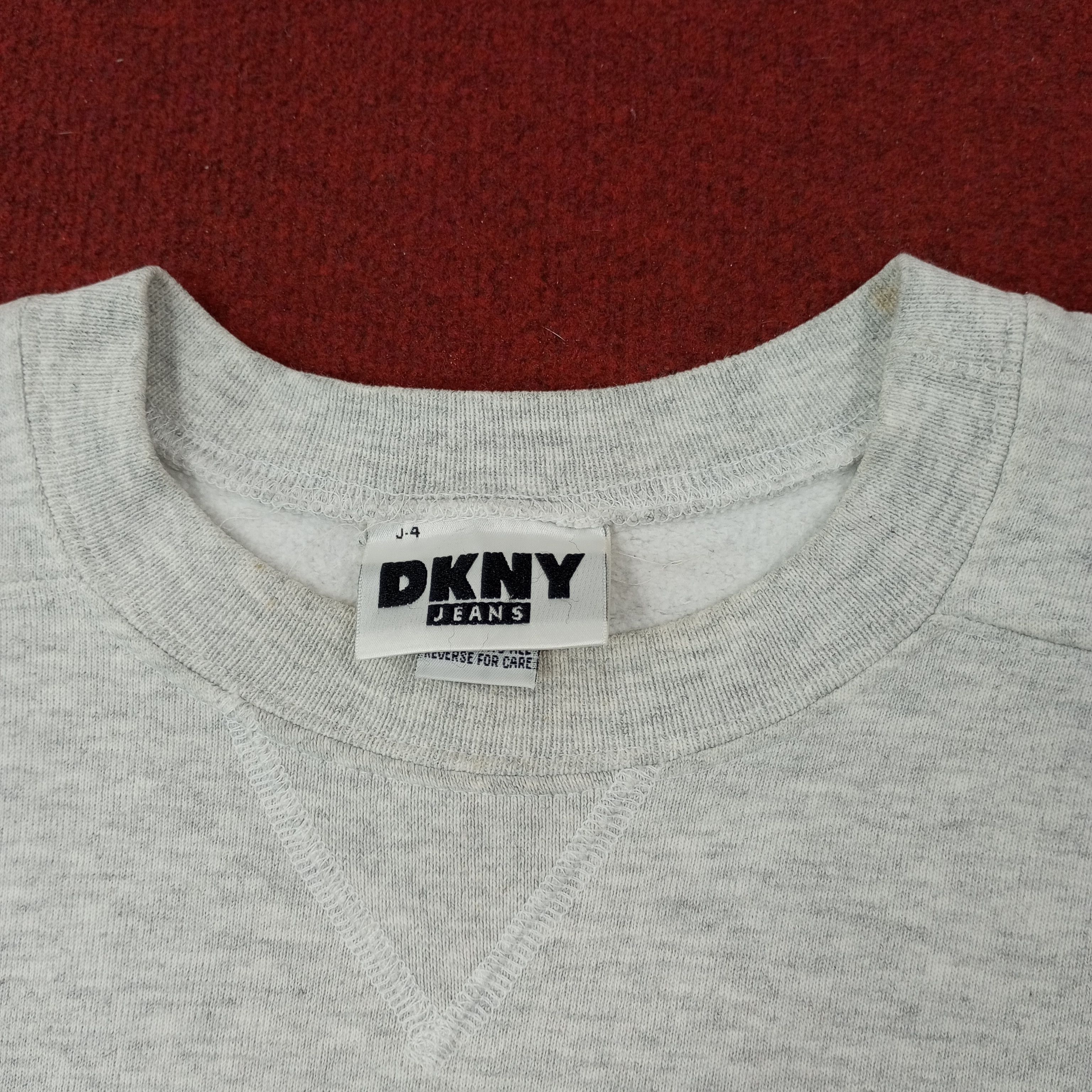 DKNY × Vintage DKNY Jeans Vintage Sweatshirt c230n3 Size US L / EU 52-54 / 3 - 6 Thumbnail
