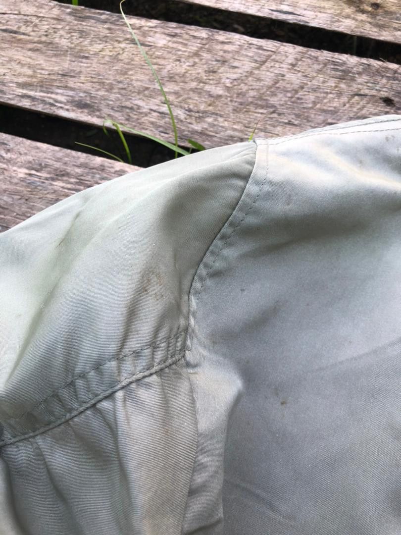 Vintage Vintage Military Reversible Bomber Jacket Distressed Size US L / EU 52-54 / 3 - 10 Thumbnail