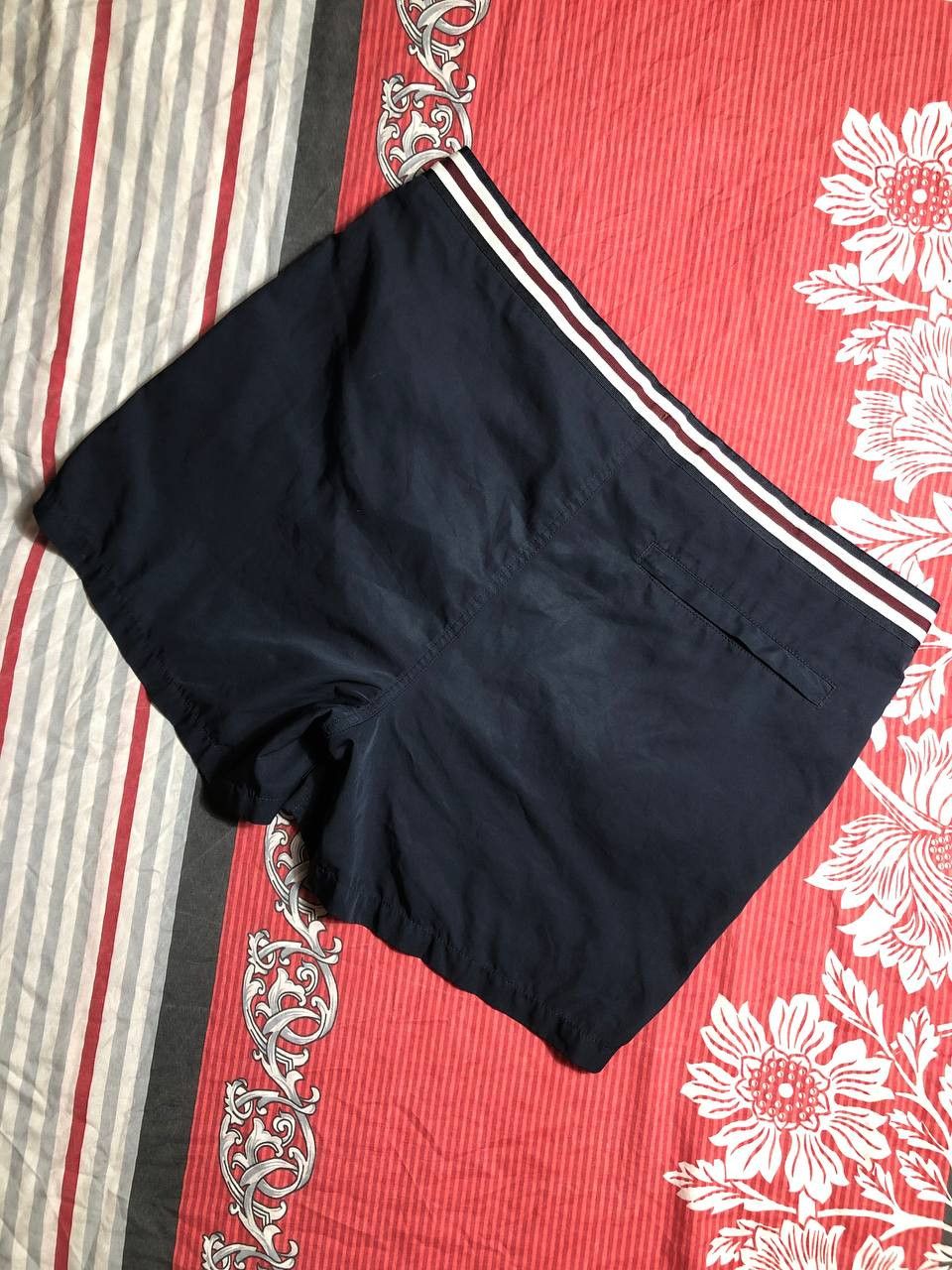 Fred Perry × Japanese Brand Gothicana Y2K Black Bondage Gothic Multipocket Cargo Shorts Size US 32 / EU 48 - 3 Thumbnail