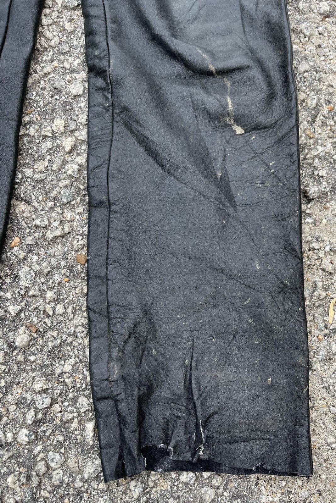 Vanson Leathers 🔥VINTAGE VANSON LEATHER USA BIKERS LEATHER PANTS Size US 28 / EU 44 - 5 Thumbnail