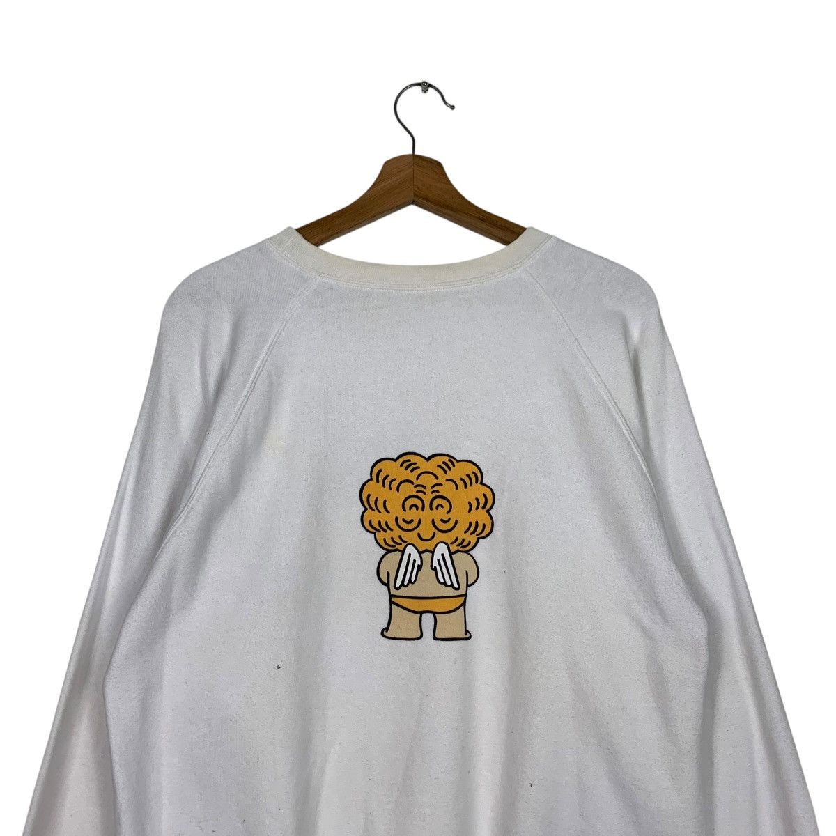 Japanese Brand Mami Poko Angels Mirror Print Graphics Sweatshirts #1950-C85 Size US M / EU 48-50 / 2 - 8 Thumbnail