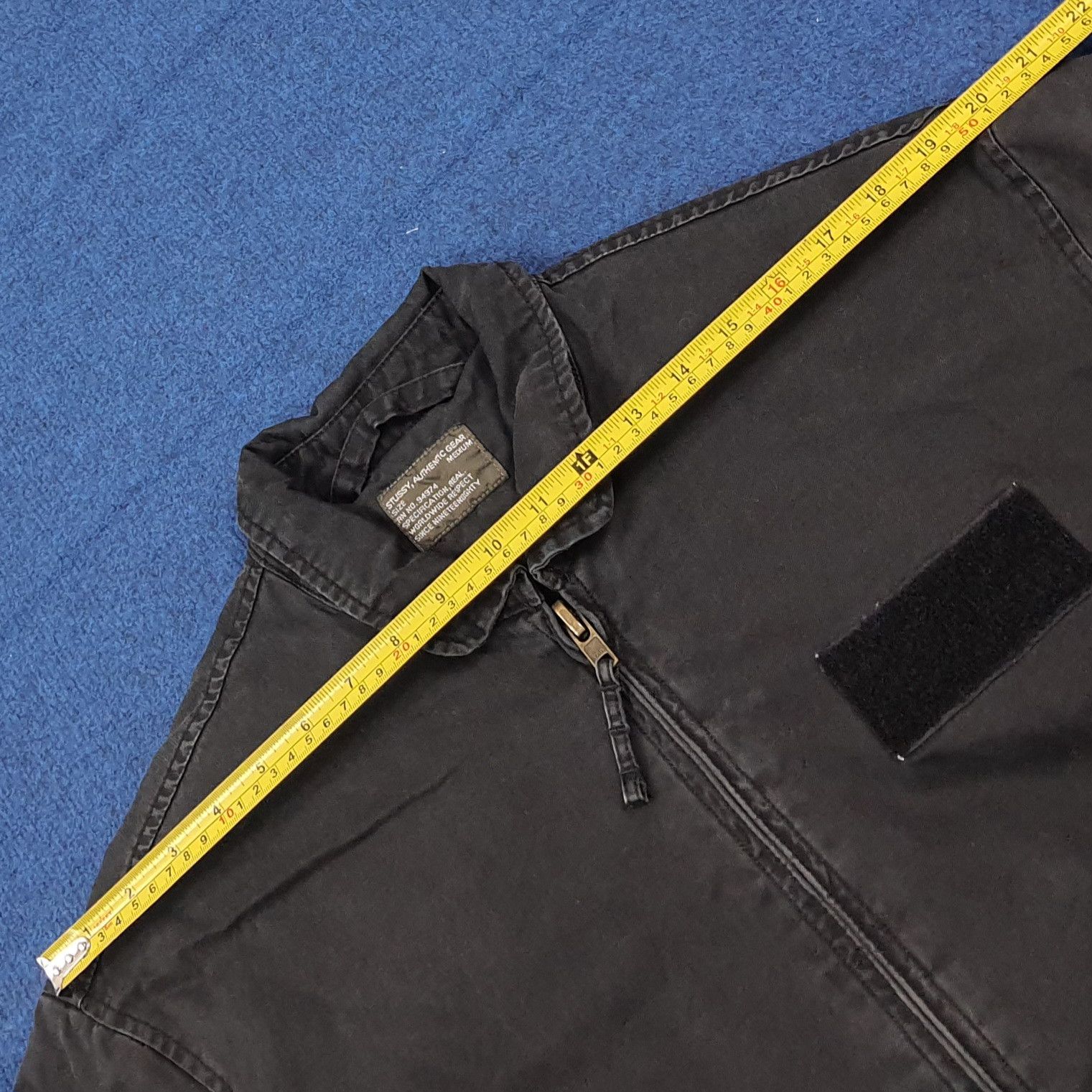 Stussy Vintage Stussy Authentic Gear Bomber Jacket C308N4 Size US L / EU 52-54 / 3 - 8 Thumbnail