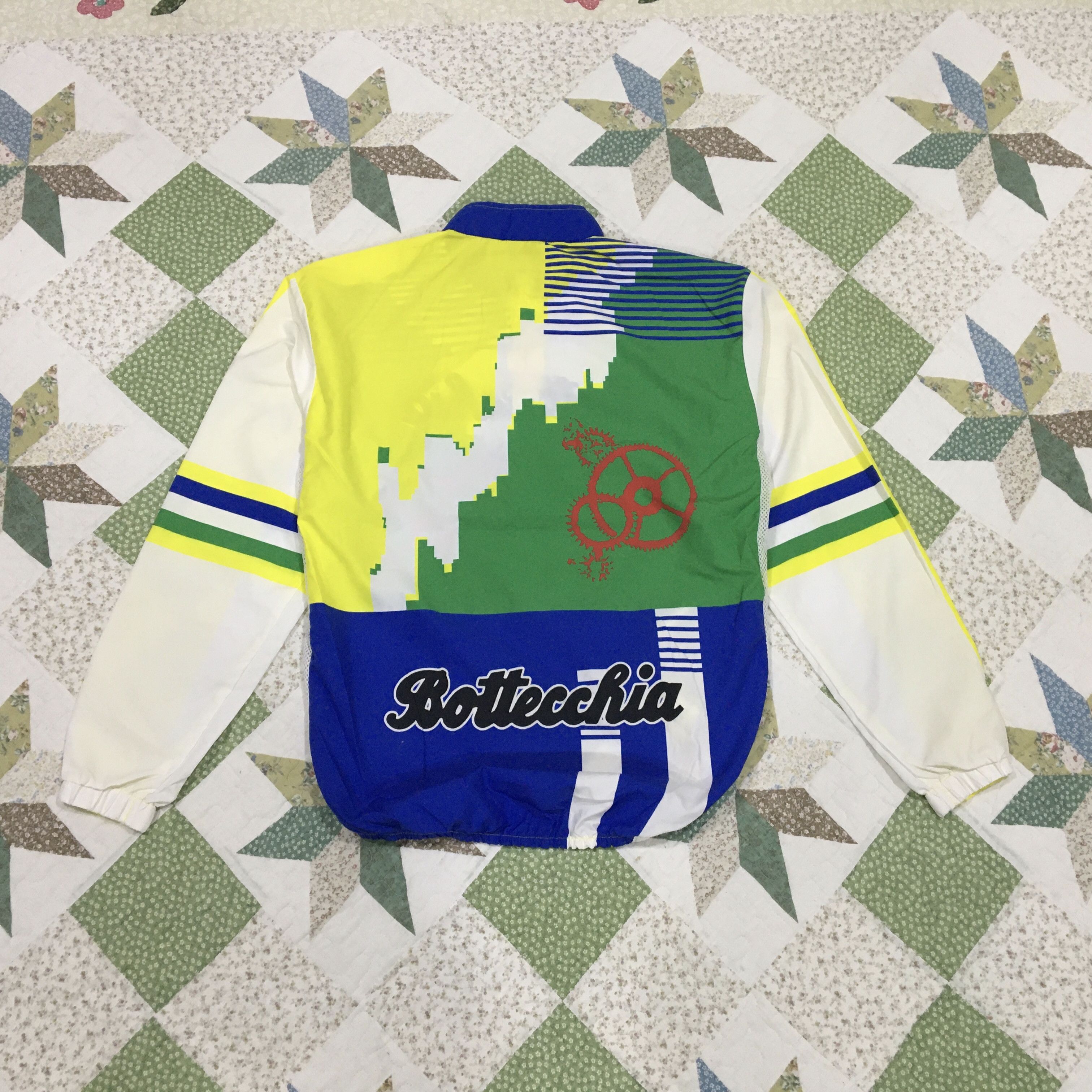 Descente × Japanese Brand Bottechia Bike Team Zipped Light Jacket Size US M / EU 48-50 / 2 - 2 Thumbnail