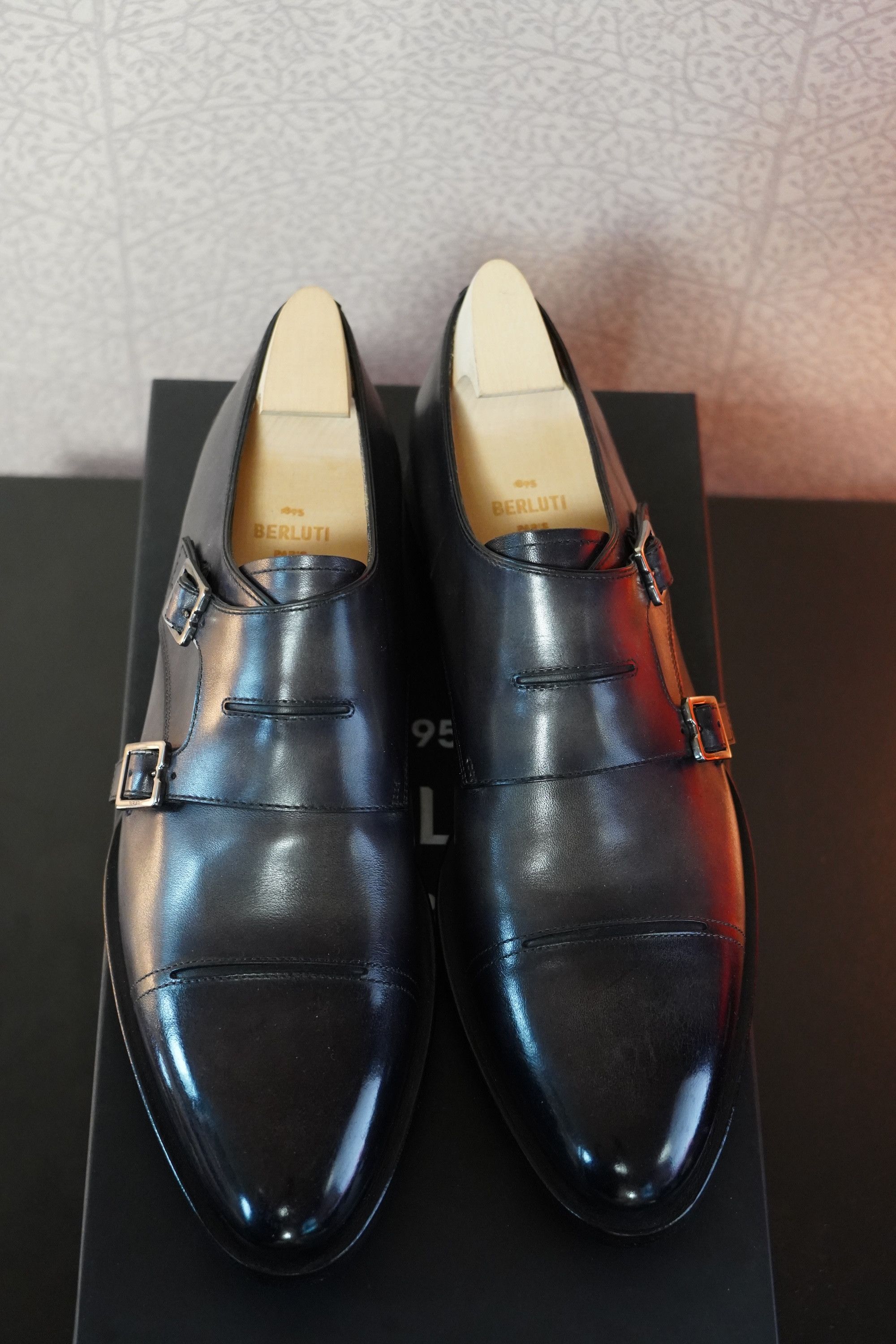 Berluti Berluti Equilibre Double Monk Strap Shoes Venezia Leather Size US 9 / EU 42 - 6 Thumbnail
