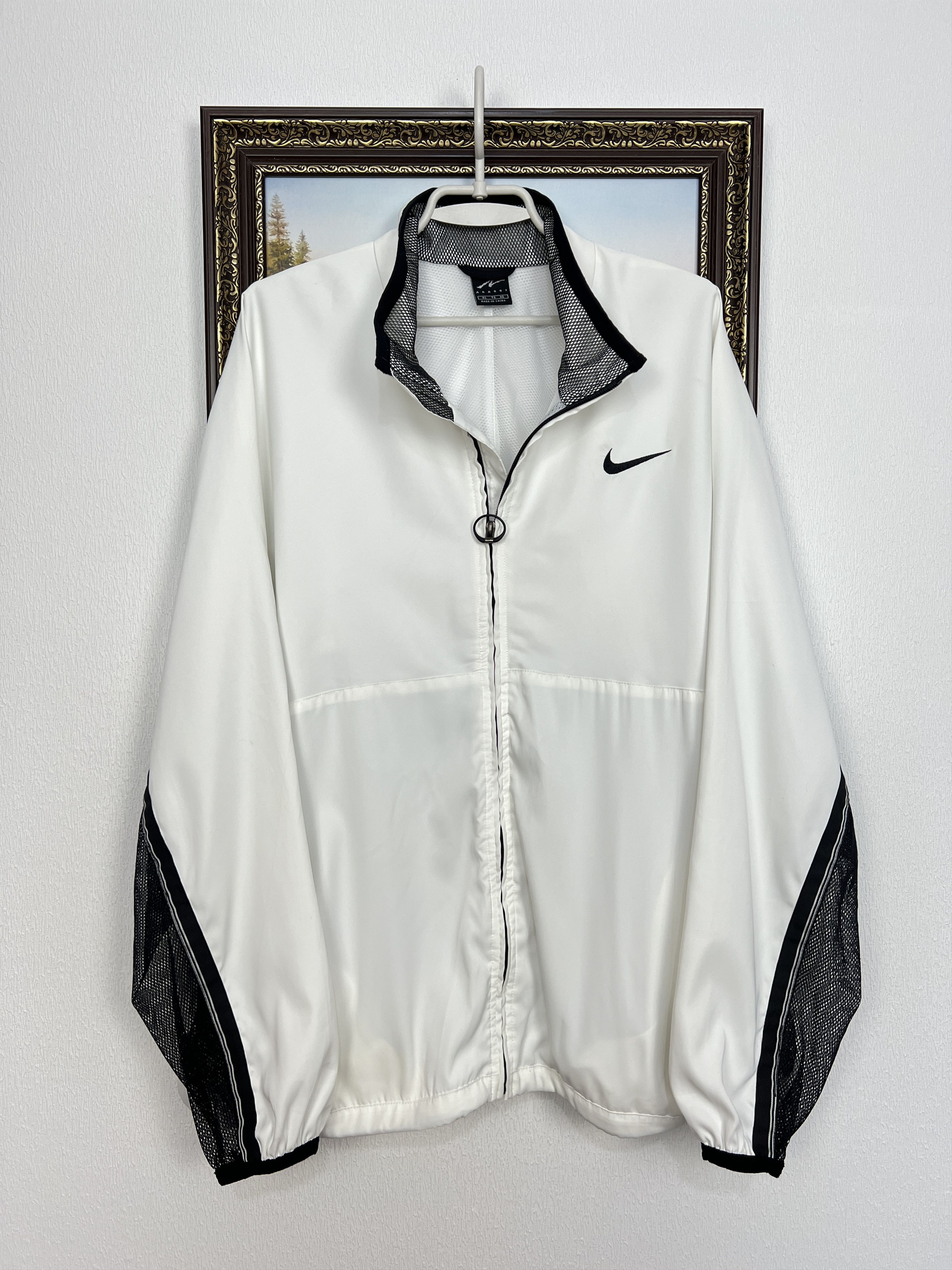  vintage 00s TRACKTOP white×black Nike Vintage Nike Total 90 00's Track Jacket | Grailed