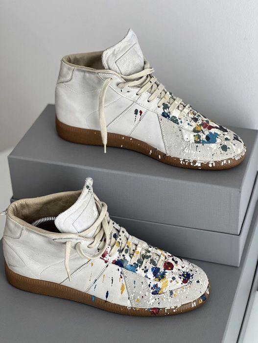 maison margiela paint drop