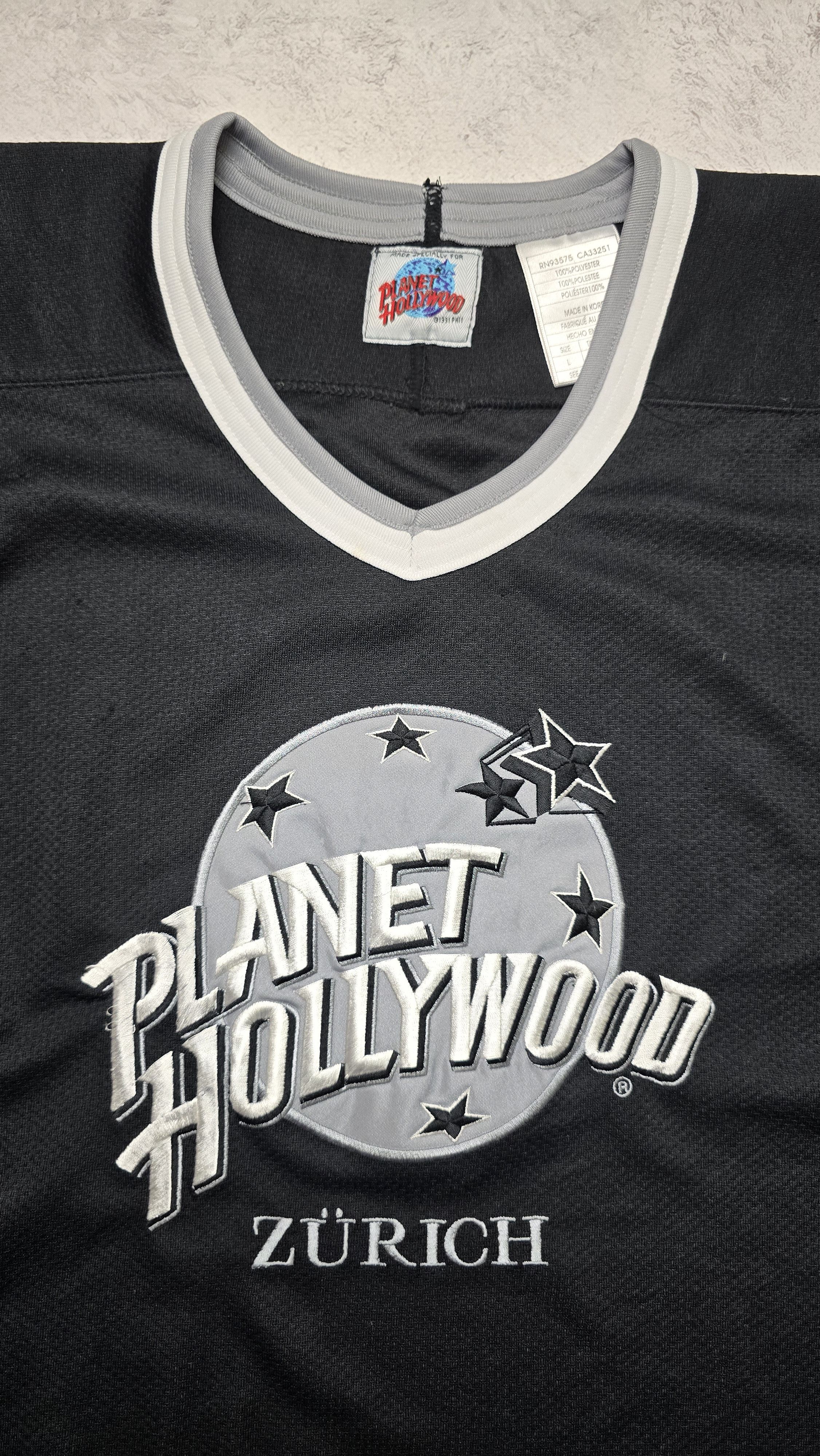 Planet Hollywood Planet Hollywood Zurich Ice Hockey Jersey Black Graphic Size US L / EU 52-54 / 3 - 6 Thumbnail