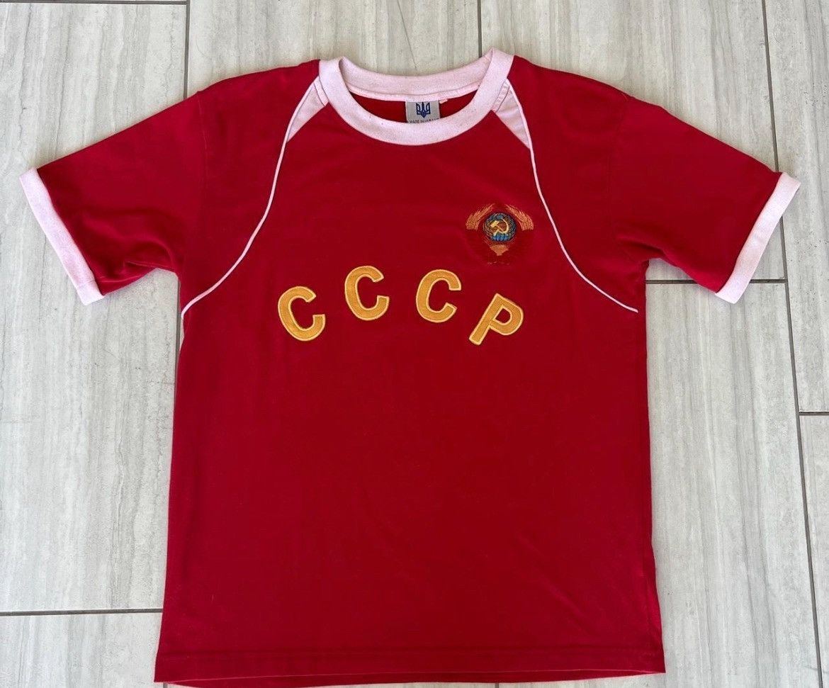 Vintage AUTHENTIC SOVIET ERA CCCP JERSEY Size US M / EU 48-50 / 2 - 1 Thumbnail