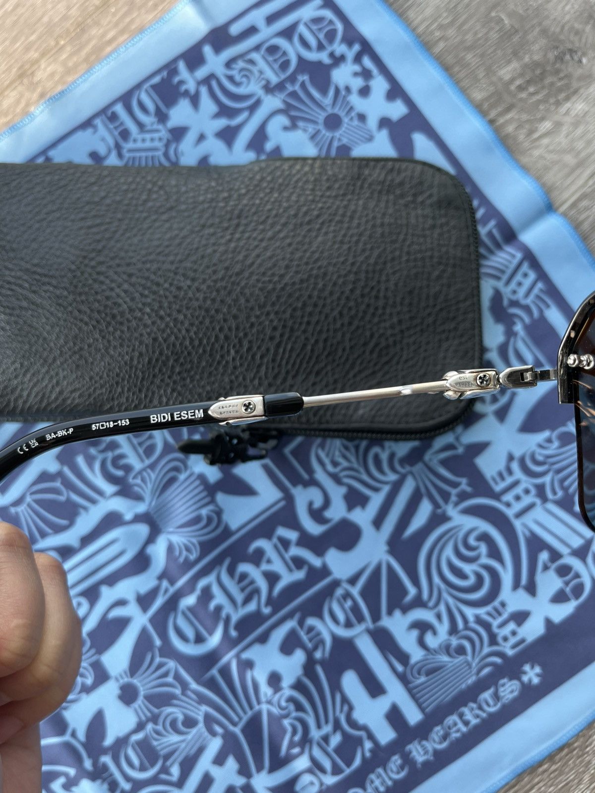 Chrome Hearts Chrome Hearts BIDI ESEM Sunglasses Size ONE SIZE - 4 Thumbnail