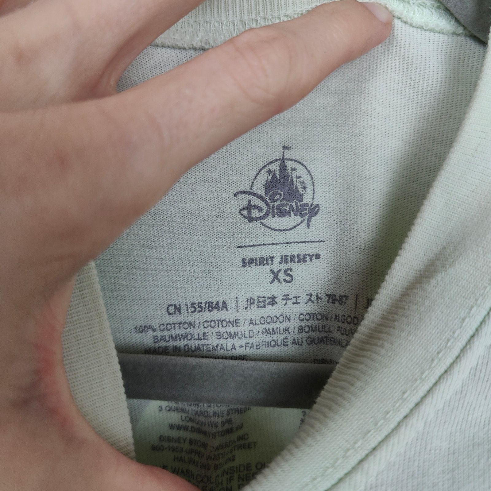 Disney Disney Spirit Jersey Size XS Pale Pastel Green Logo Resort Grailed