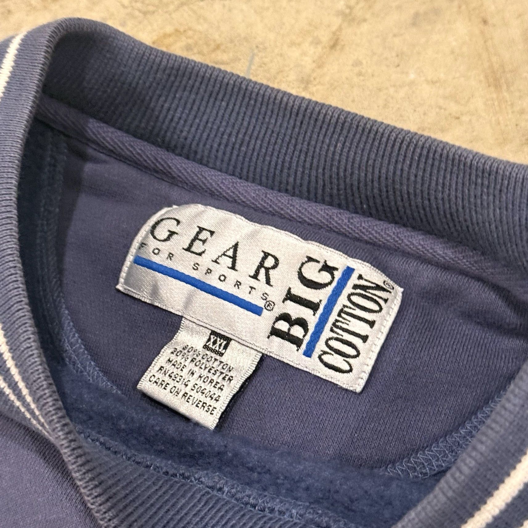 Vintage VINTAGE Air Force Academy Pullover Sweatshirt Men 2XL Blue Cross Gear For Sports Sweatshirt Mens Blue Cross 2XL Vintage Size US XXL / EU 58 / 5 - 3 Thumbnail