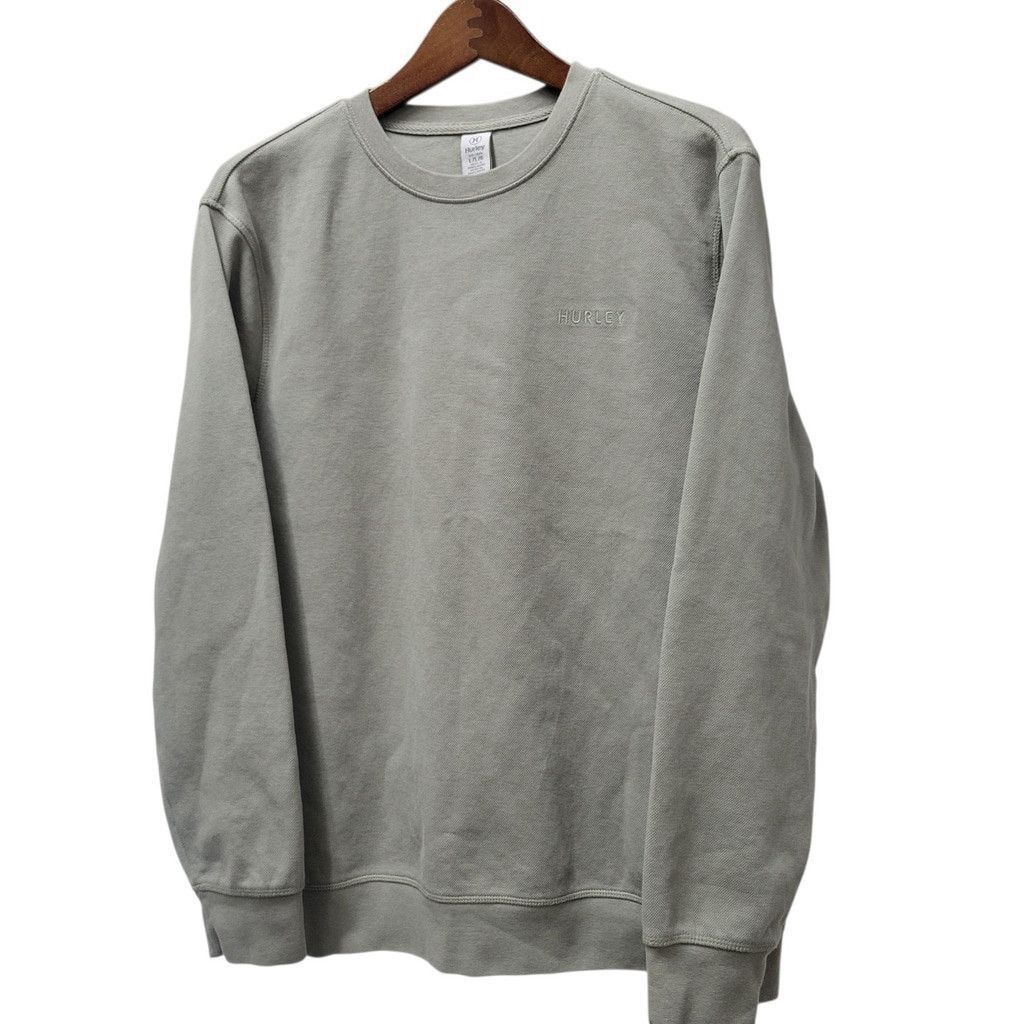 Hurley HURLEY Men's Performance Long-Sleeves Olive Sweatshirt Large Size US L / EU 52-54 / 3 - 2 Thumbnail