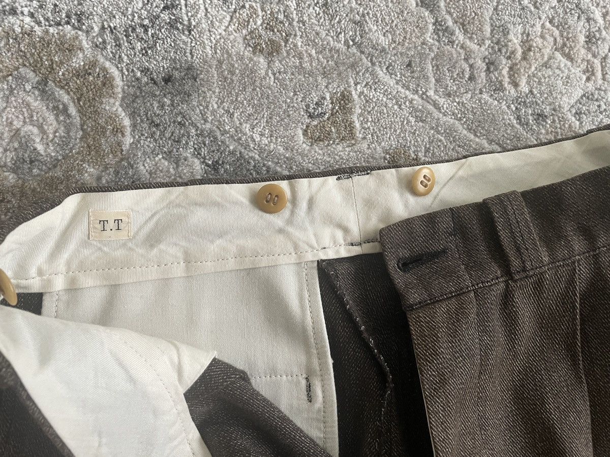 Taiga Takahashi LOT. 201 Work Trousers in Covert Size US 32 / EU 48 - 3 Thumbnail