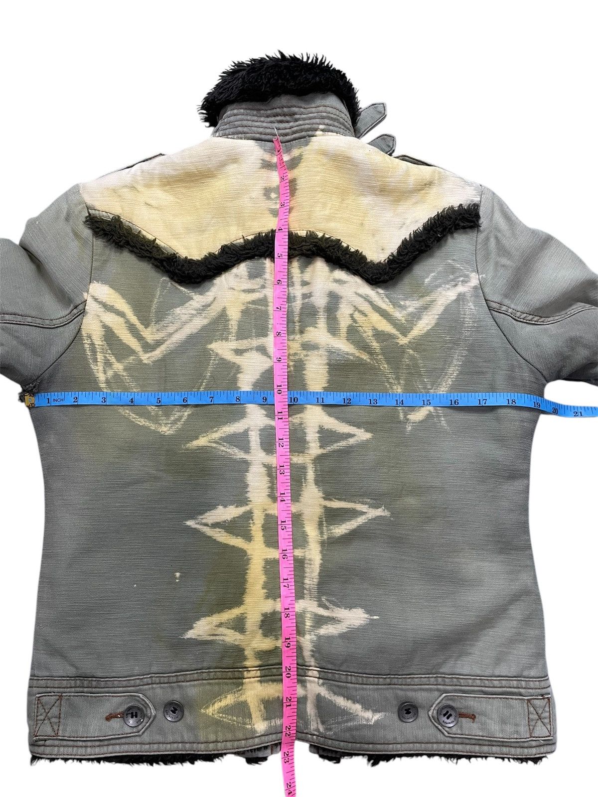 20471120 2000s MISS 503 GOA STYLE Avant-Garde FAUXFUR JACKET Size US M / EU 48-50 / 2 - 17 Thumbnail