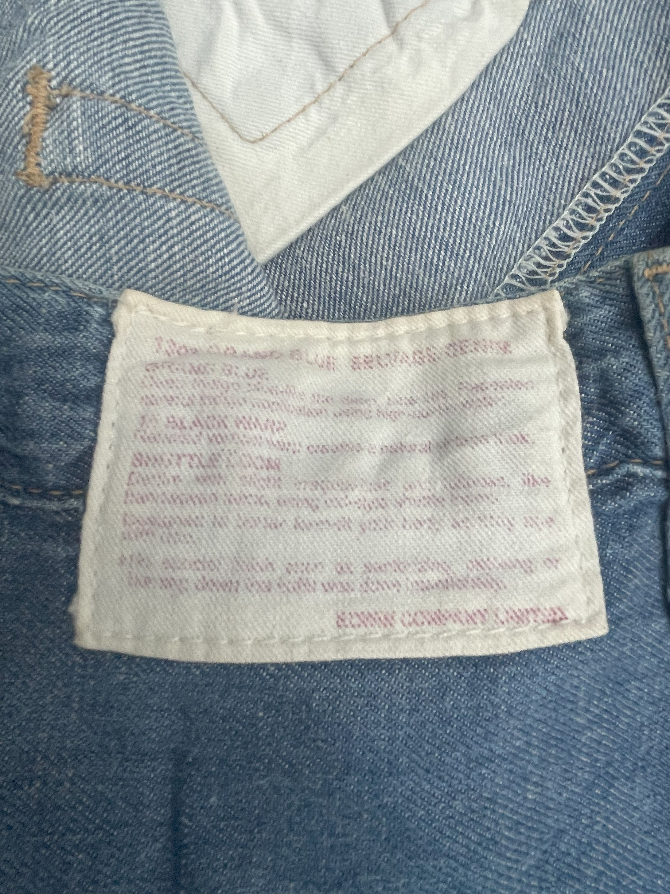 Edwin Vintage Edwin 505SS9 Grand Blue Selvedge Jeans Size US 33 - 15 Thumbnail