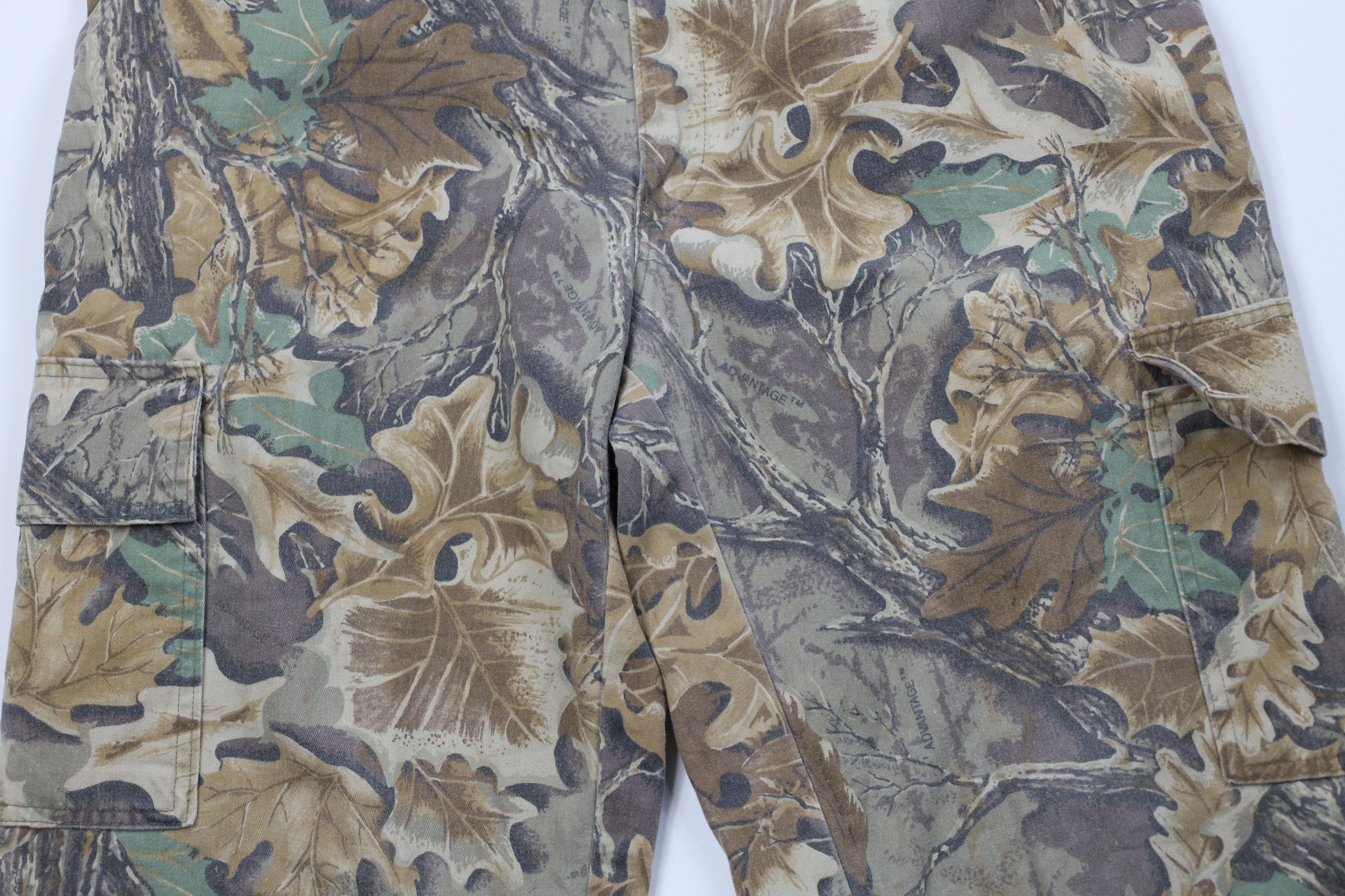 Vintage Vintage 90s Streetwear Camouflage Wide Leg Cargo Pants USA Size US 38 / EU 54 - 3 Thumbnail