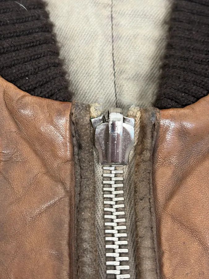 Giorgio Brato 2000s Giorgio Brato Brown Leather Bomber Jacket Size US S / EU 44-46 / 1 - 10 Thumbnail