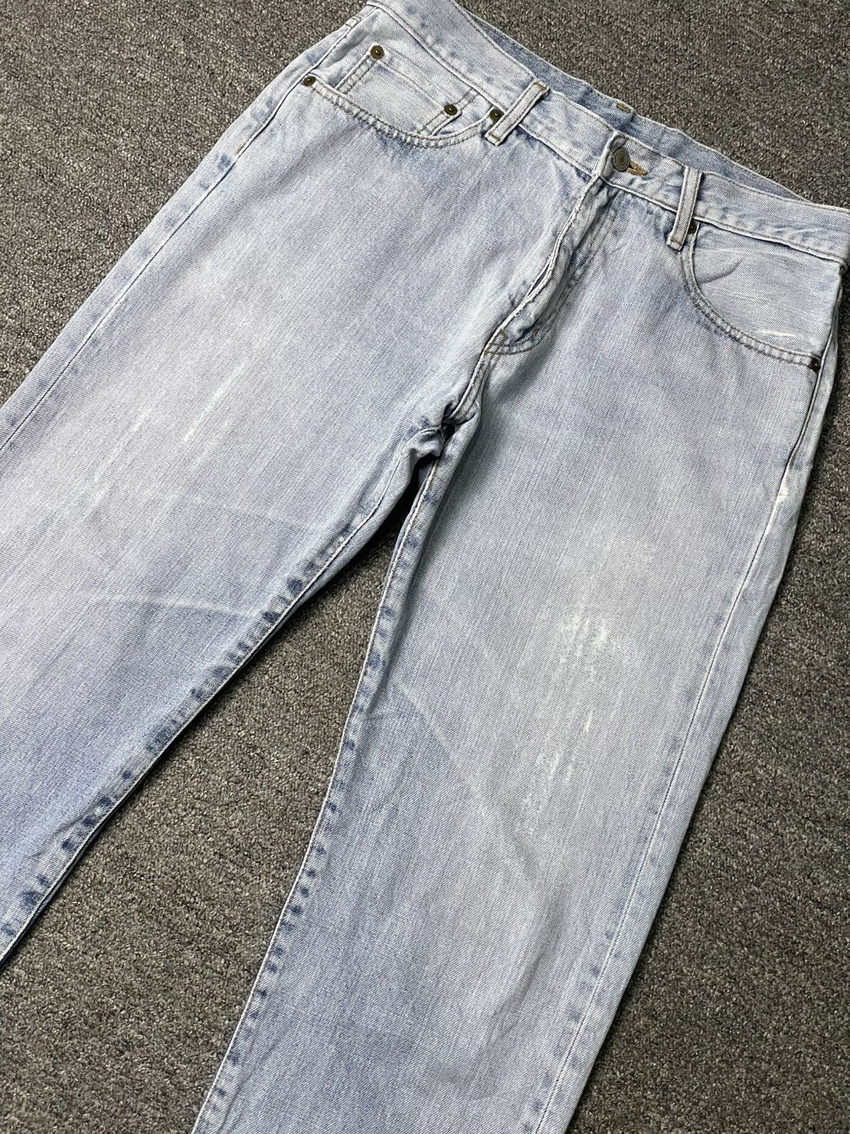Hysteric Glamour × Japanese Brand × Vintage RING DENIM Japanese Brand Regular Fit Jeans (134) Size US 32 / EU 48 - 2 Thumbnail