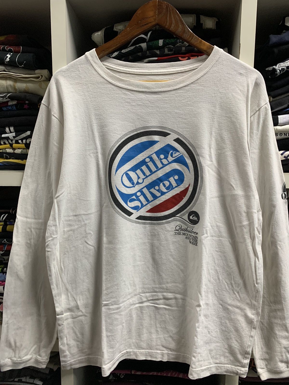 Quiksilver × Vintage Quiksilver big logo shirt Size US XL / EU 56 / 4 - 2 Thumbnail