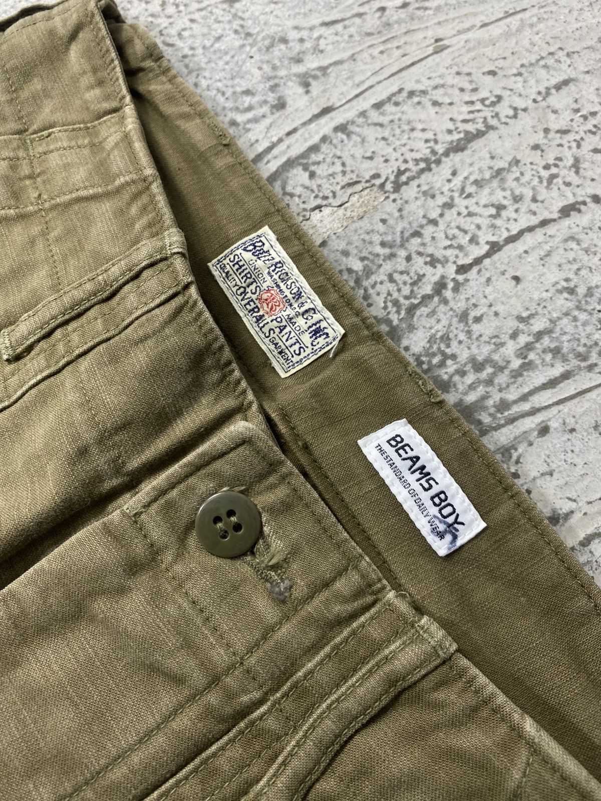 Buzz Rickson's Buzzrickson OG Millitary Fatigue Pants Beams Boy Size US 30 / EU 46 - 2 Thumbnail