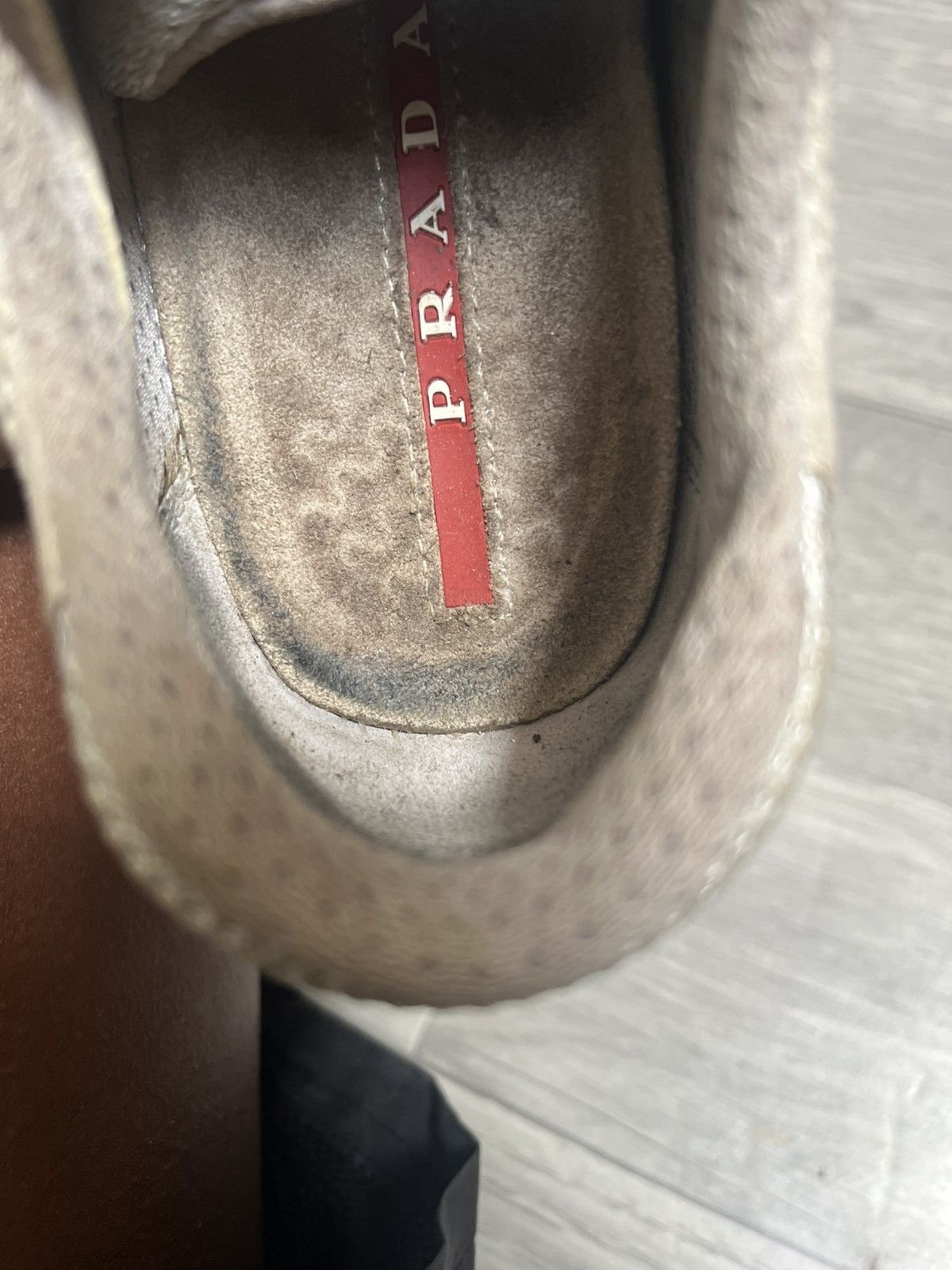 Prada Prada american cup strap low top sneakers sz36 Size US 6 / IT 36 - 10 Thumbnail