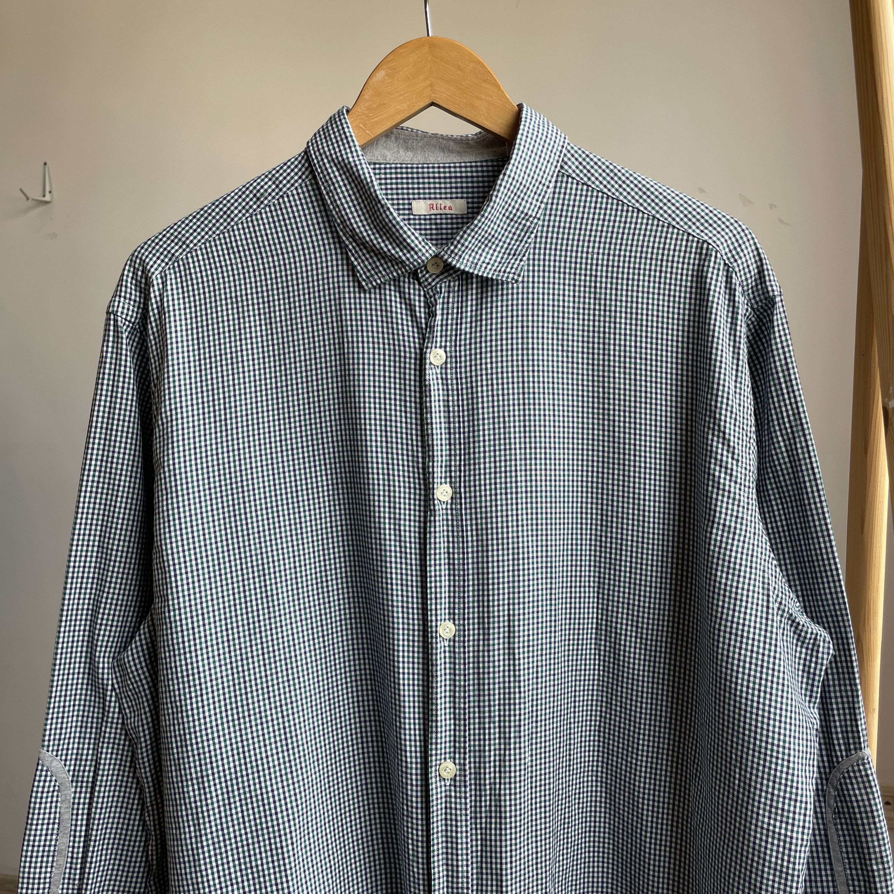 Altea Altea Gingham Check Shirt Size 44 Size US XL / EU 56 / 4 - 3 Thumbnail