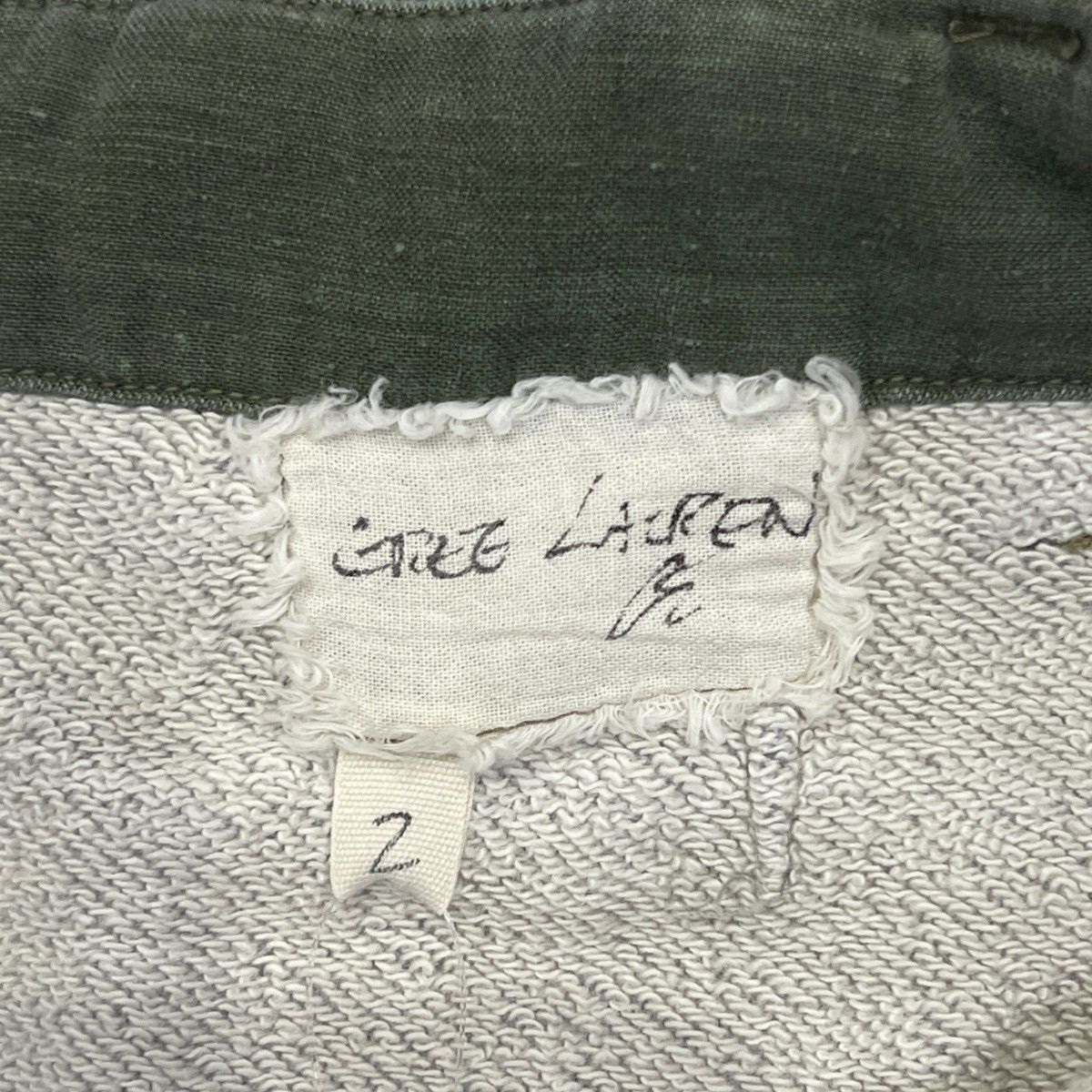 Greg Lauren Greg Lauren 2020 Baker Fleece 50/50 Hybrid Tent Shorts Size US 30 / EU 46 - 3 Thumbnail