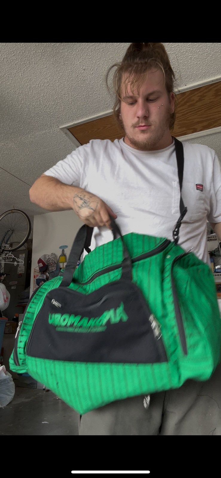 Other 1/1 Your World Chromakopia Tyler cargo duffle bag 5 pocket Size ONE SIZE - 11 Thumbnail