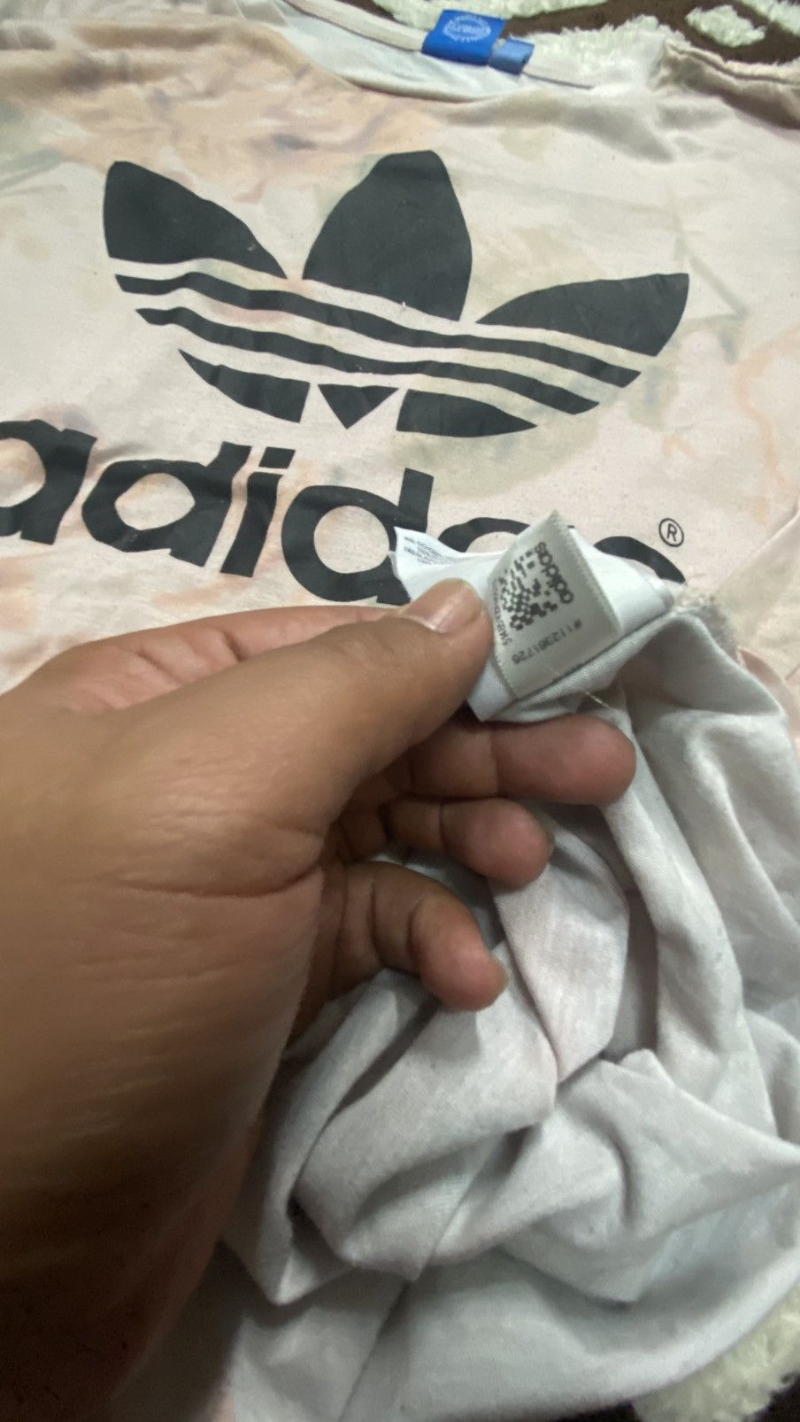 Adidas SUPER RARE Adidas Batik Trifoil Size US L / EU 52-54 / 3 - 7 Thumbnail