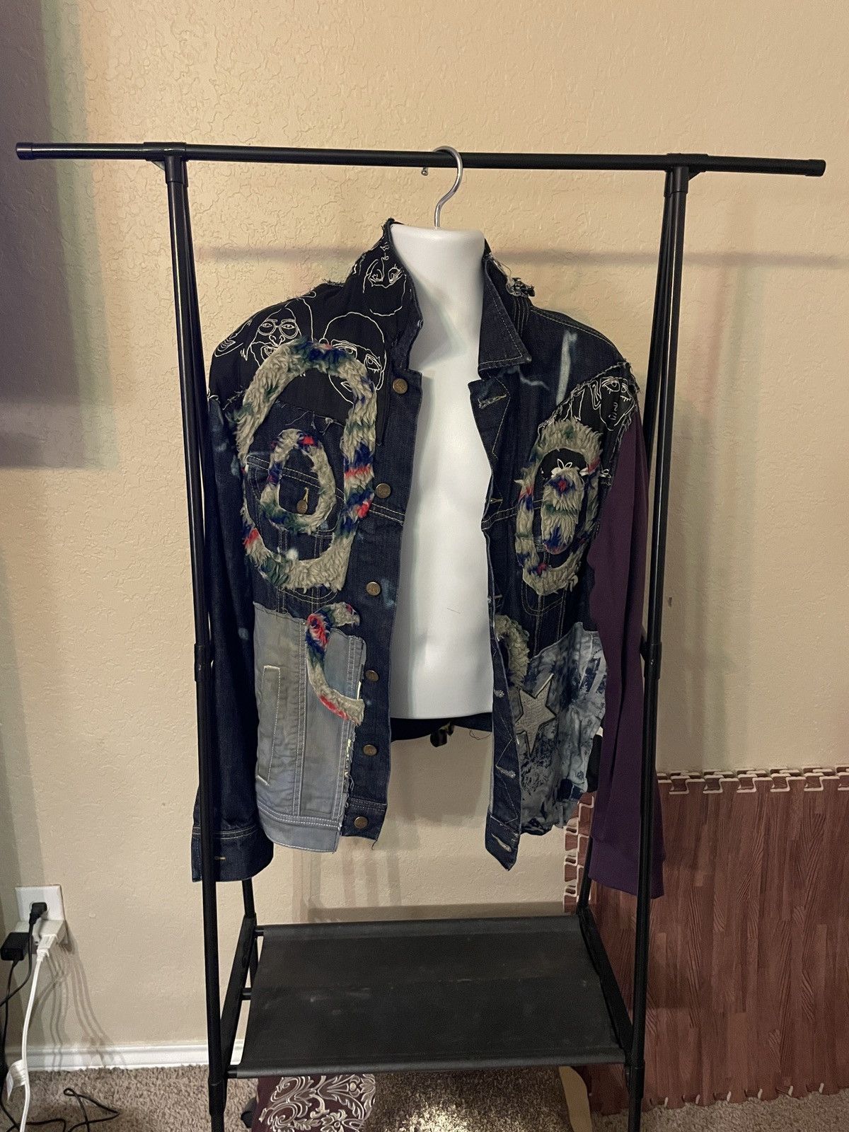 Lee Adamane Customized Lee Denim jacket Size US XL / EU 56 / 4 - 1 Thumbnail
