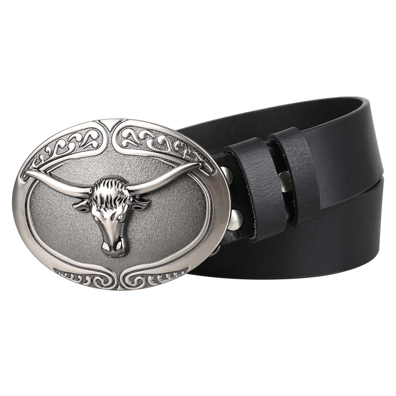 Designer Vintage Vintage Belt Riveted Belts Menswear Accessories Size ONE SIZE - 6 Thumbnail