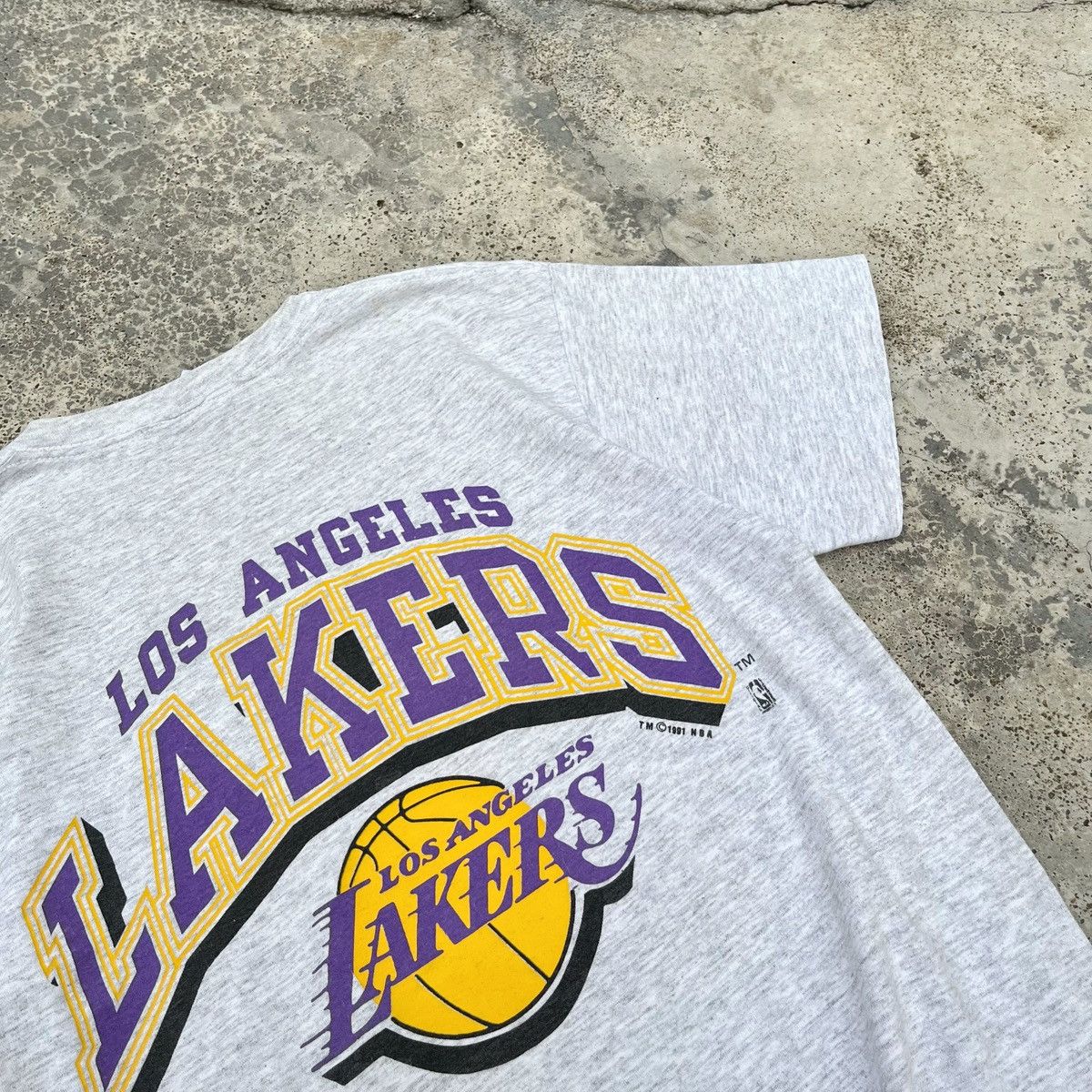 Vintage Vintage 90s Lakers NBA 1991 Kobe Bryant Made In Usa Size US M / EU 48-50 / 2 - 3 Thumbnail