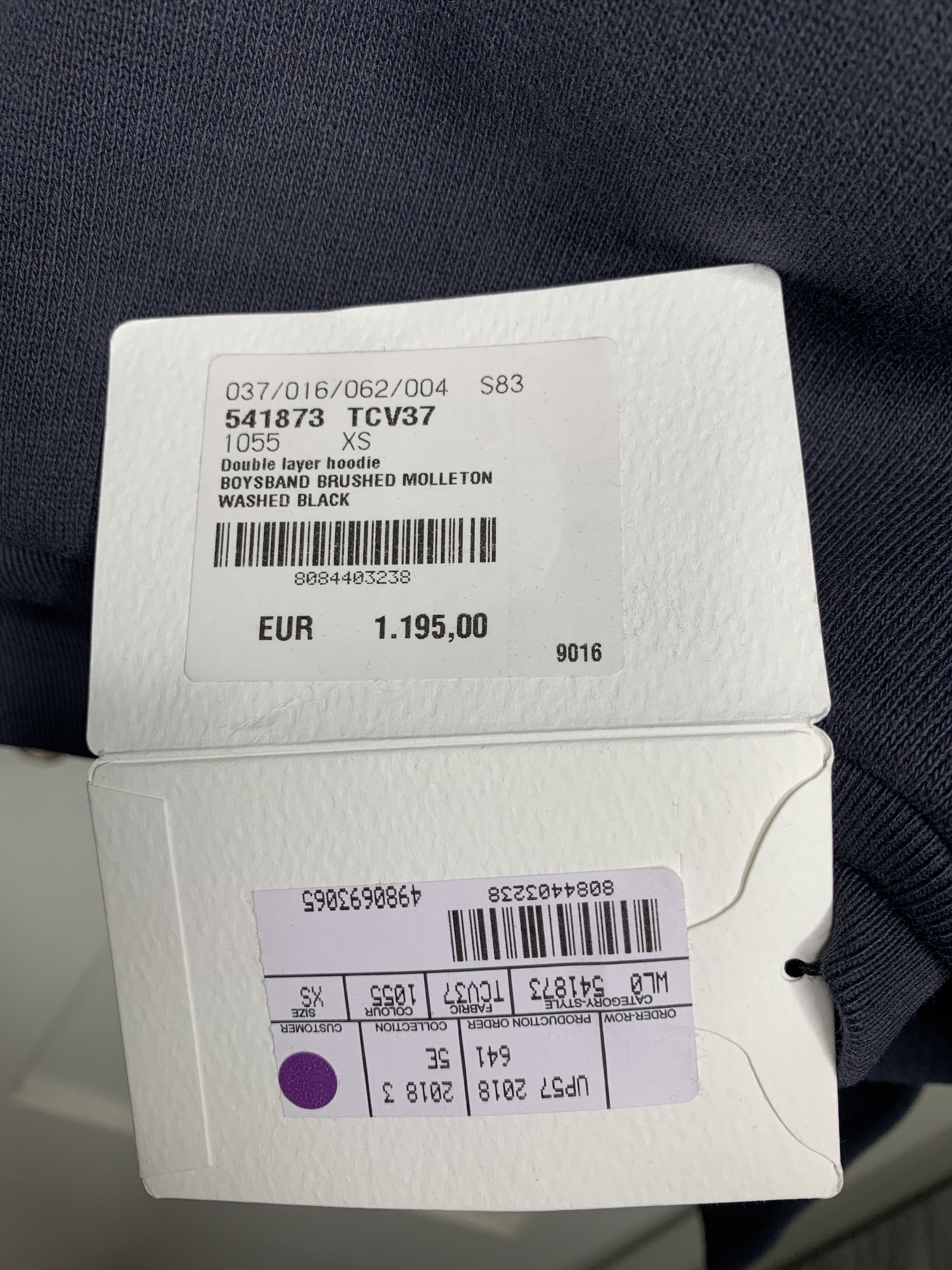 Balenciaga Balenciaga Speedhunters Oversized Double Layer Hoodie Size US XS / EU 42 / 0 - 10 Thumbnail