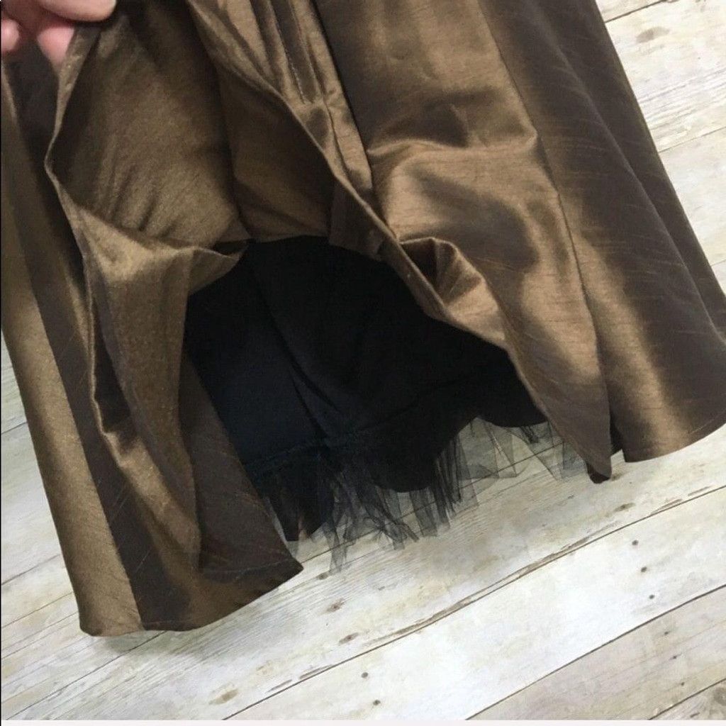 Other Wrapper metallic skirt formal party cocktail dress size 6 Size M / US 6-8 / IT 42-44 - 5 Thumbnail