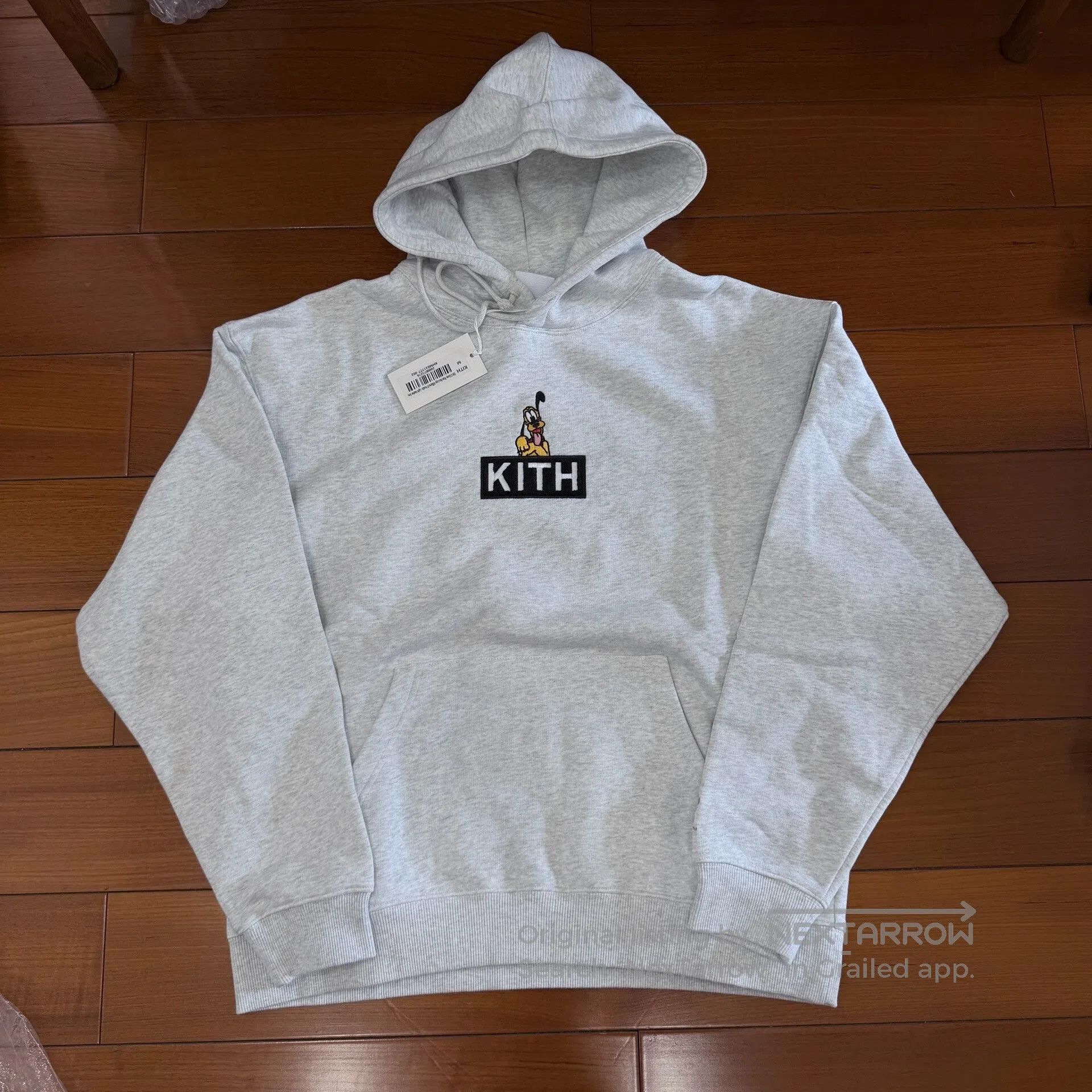 Kith Disney Cartoon Embroidered Hoodie.