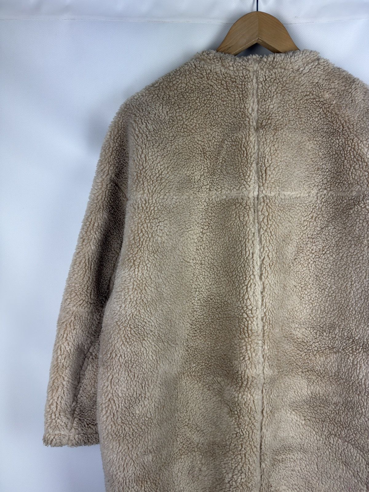 Designer × Japanese Brand Studio Tomboy Ladies Faux Shearling Japanese Coat Jacket Size L / US 10 / IT 46 - 15 Thumbnail